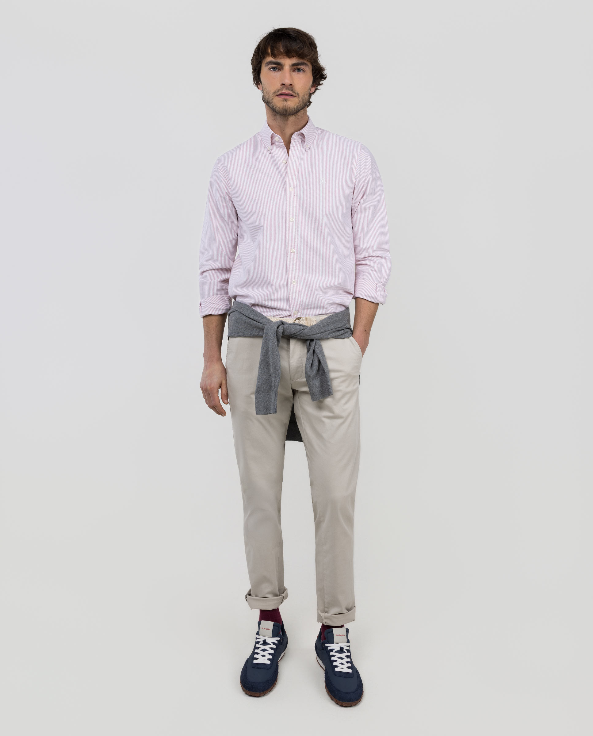 Camisa Oxford Yale Rojo