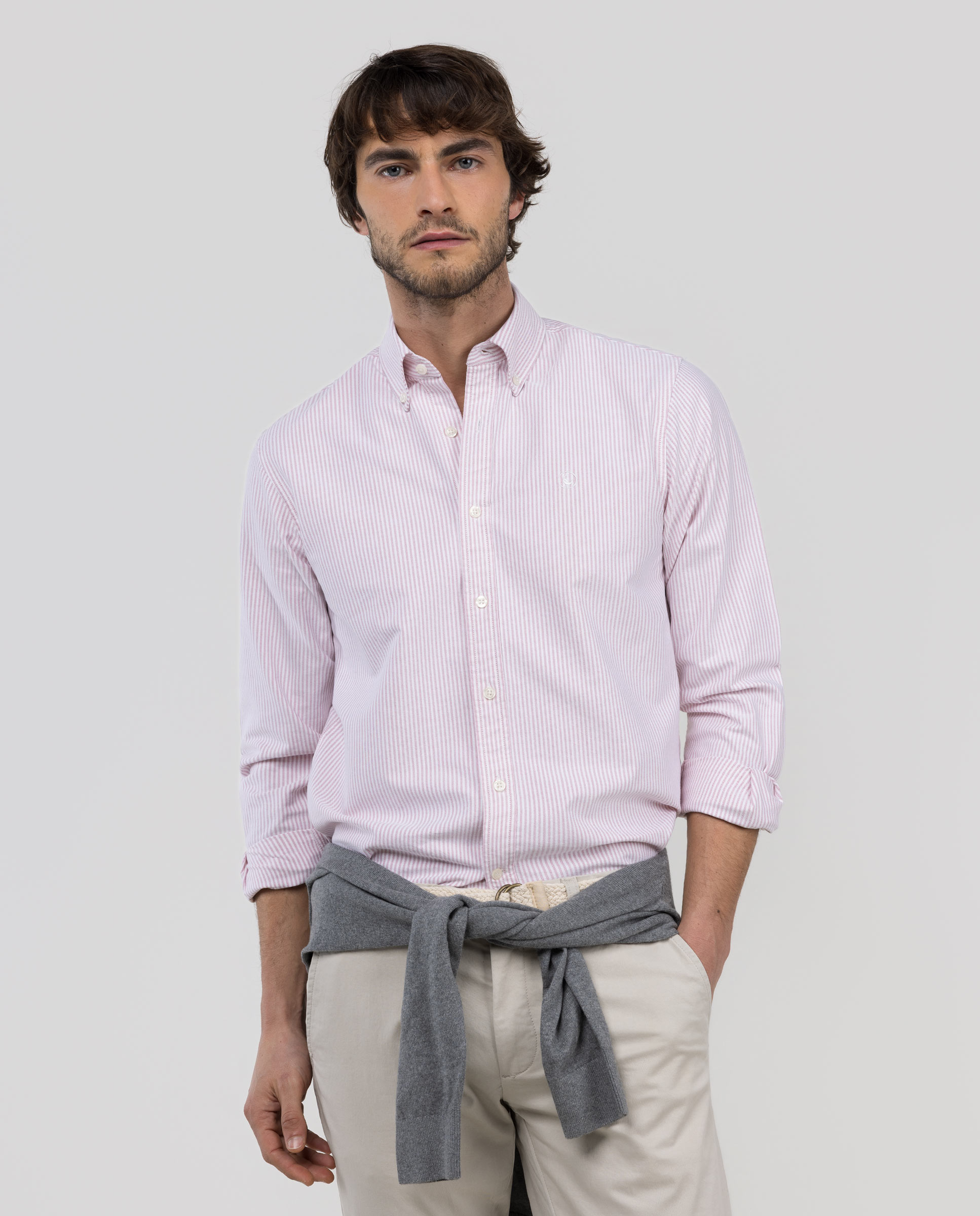 Camisa Oxford Yale Rojo
