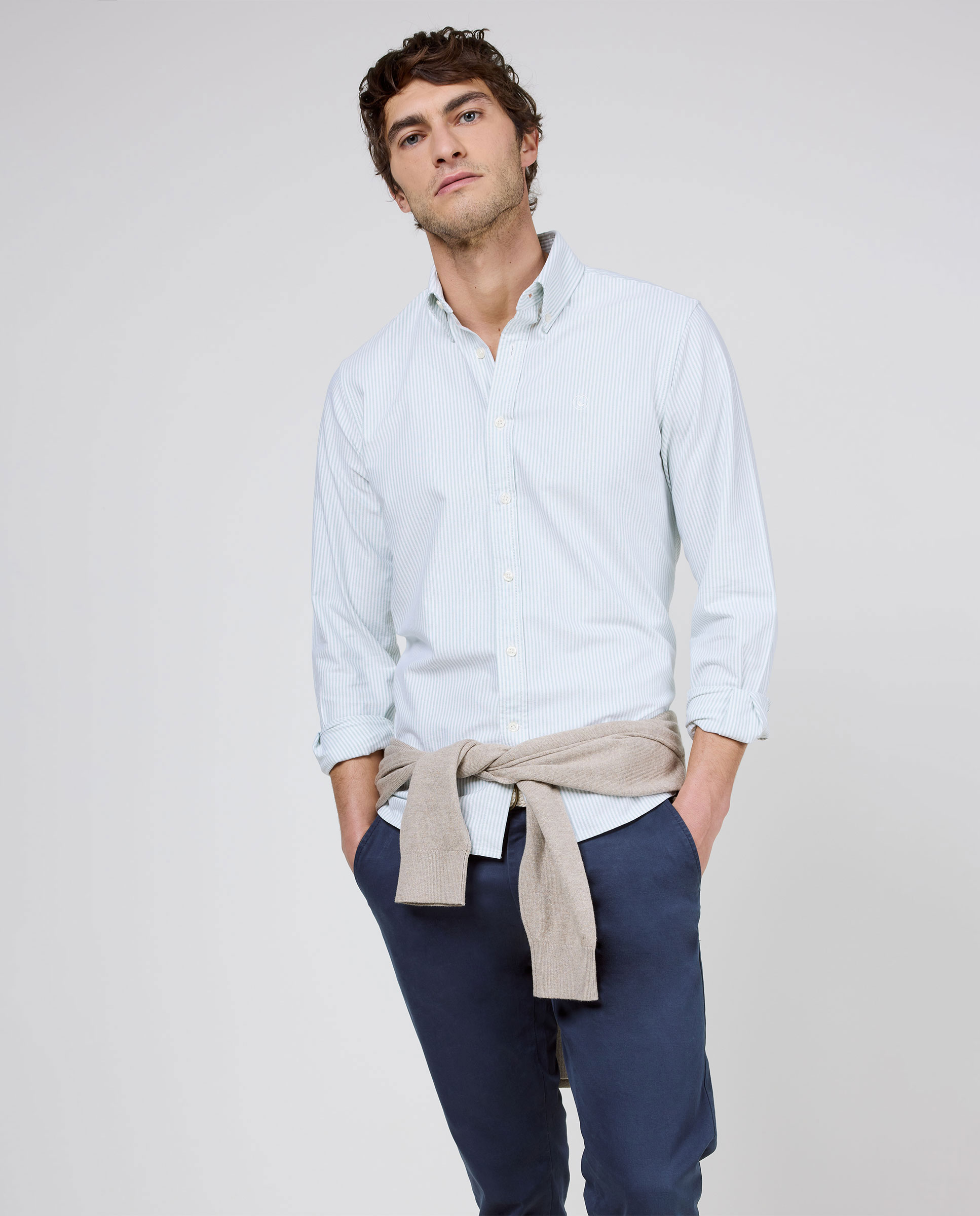 Camisa Oxford Yale Verde