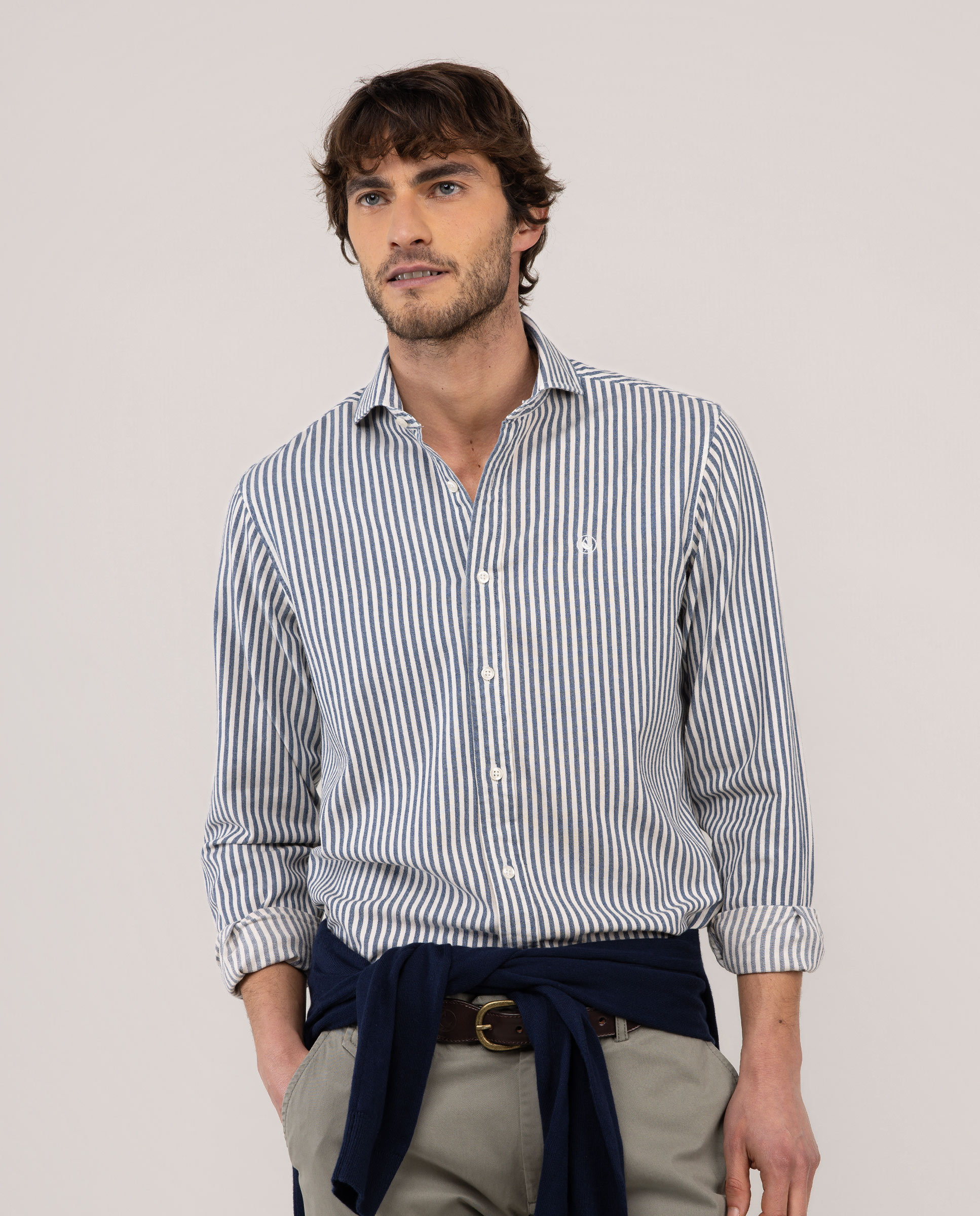 Chemise en jean rayée Kodak