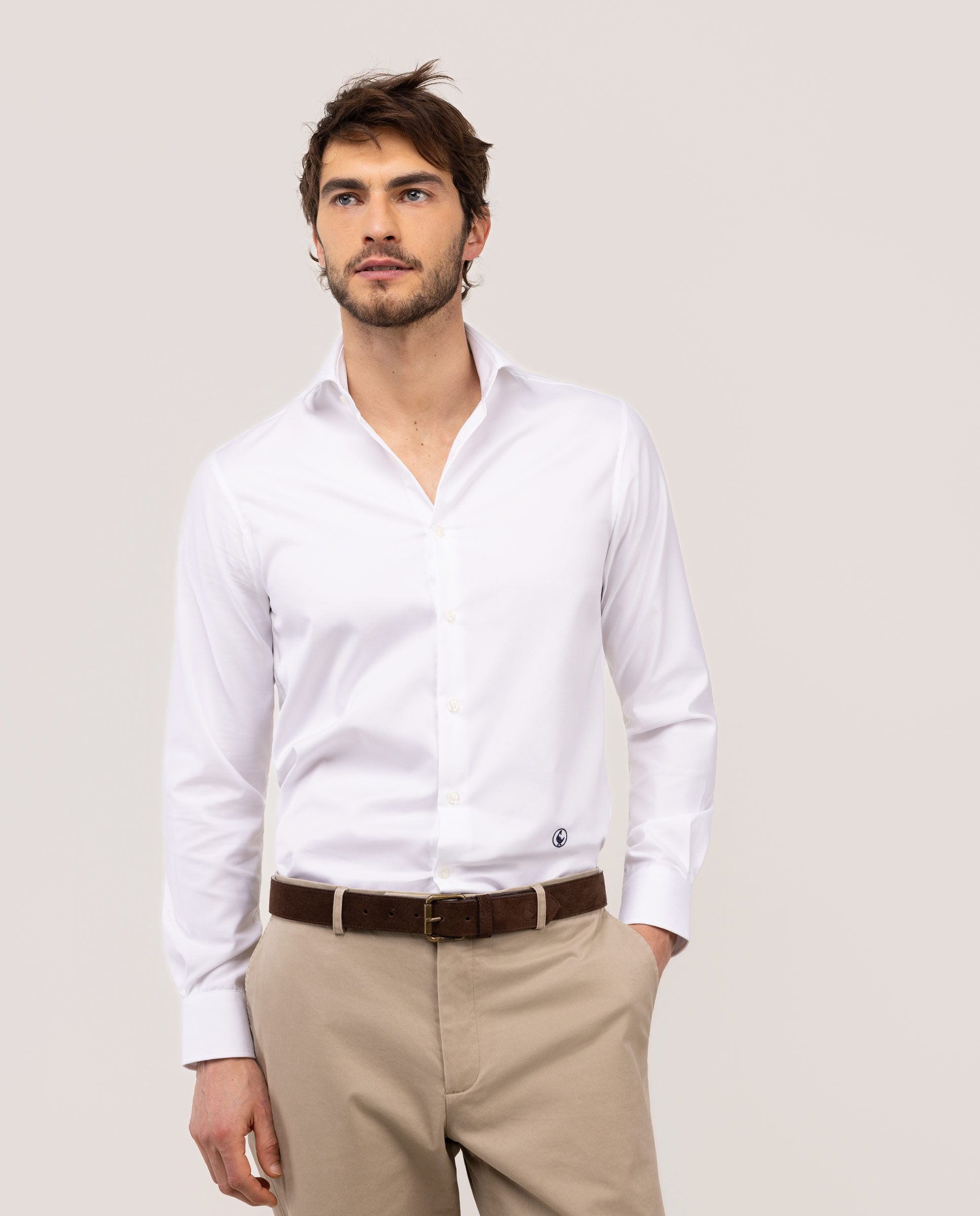 Camisa de Vestir Blanca