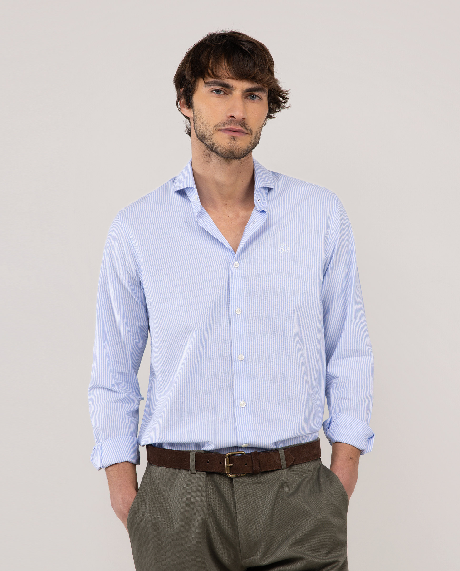 Kodak Striped Dress Shirt