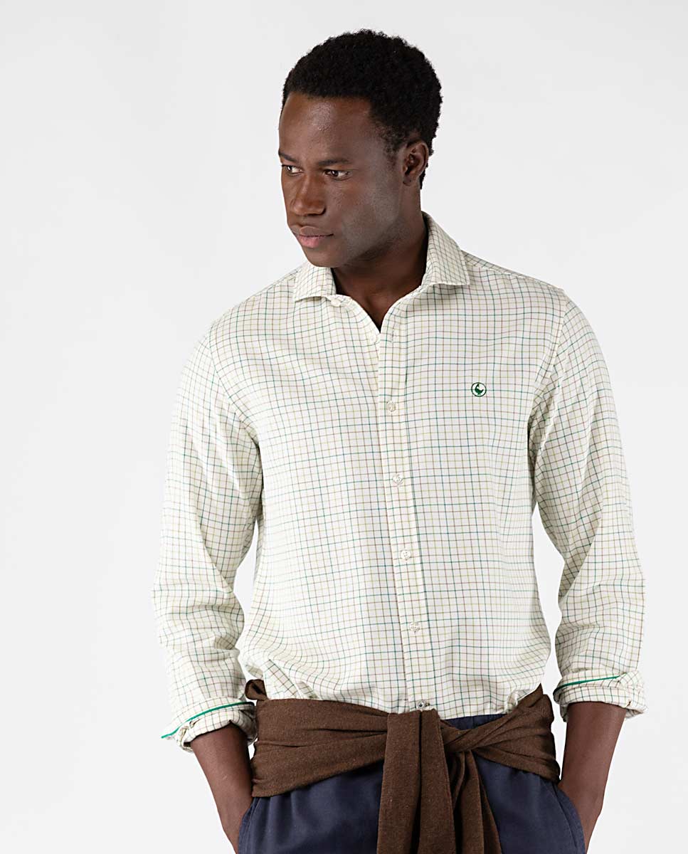 Camisa xadrez Villela Tattershall Green Profile