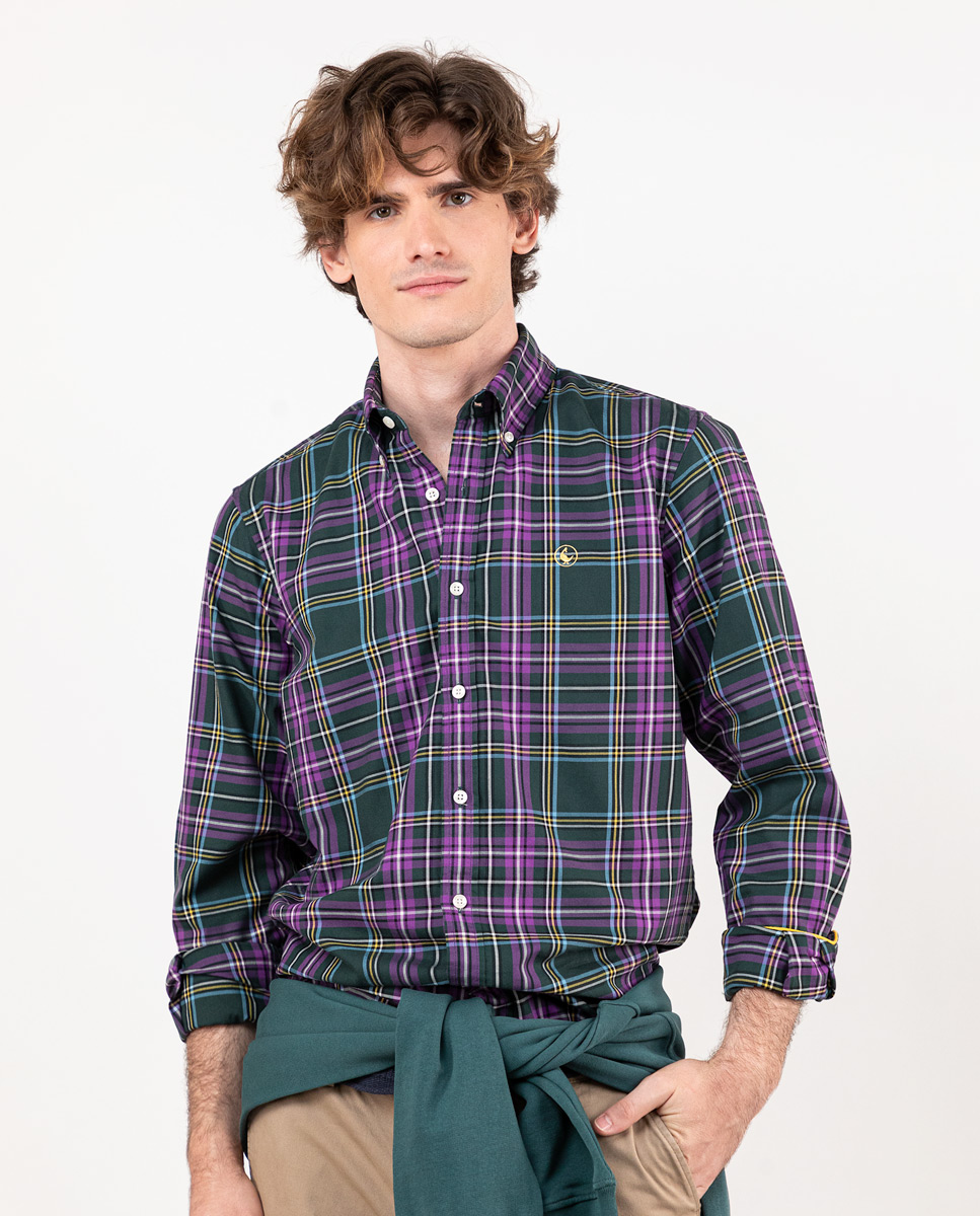 Chemise Tartan Verte