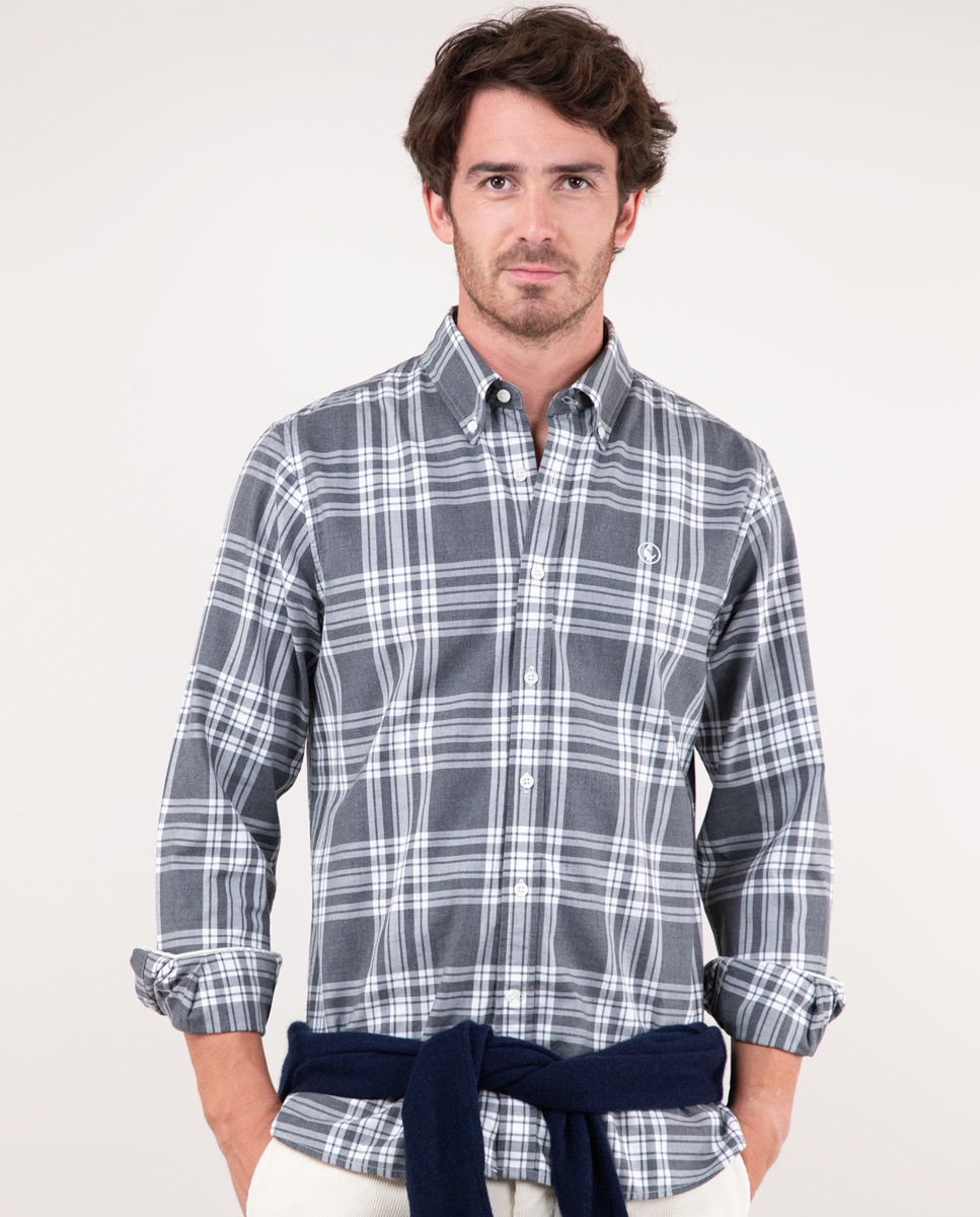 Chemise Tartan Gris