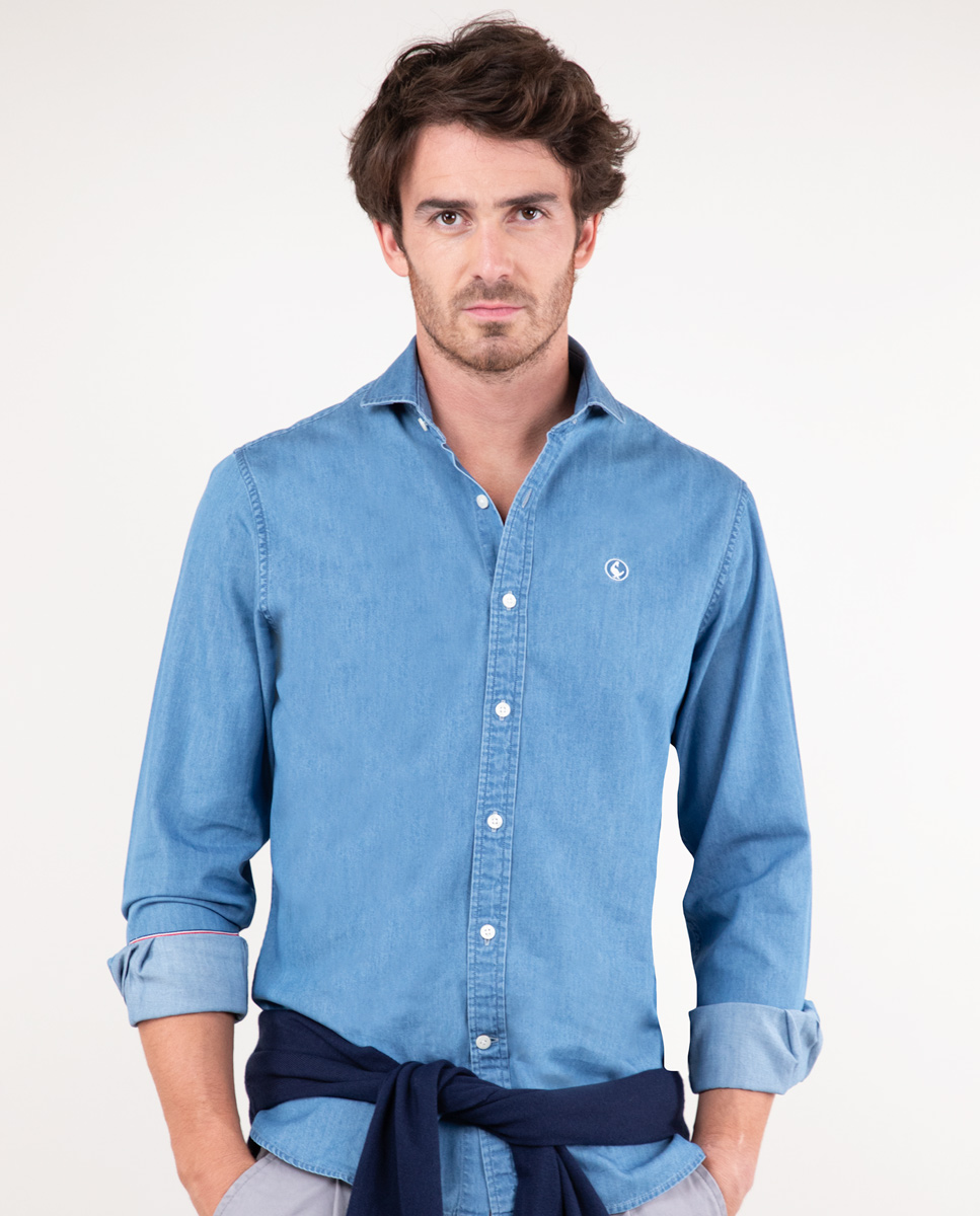 Camisa Denim Doble Tintura