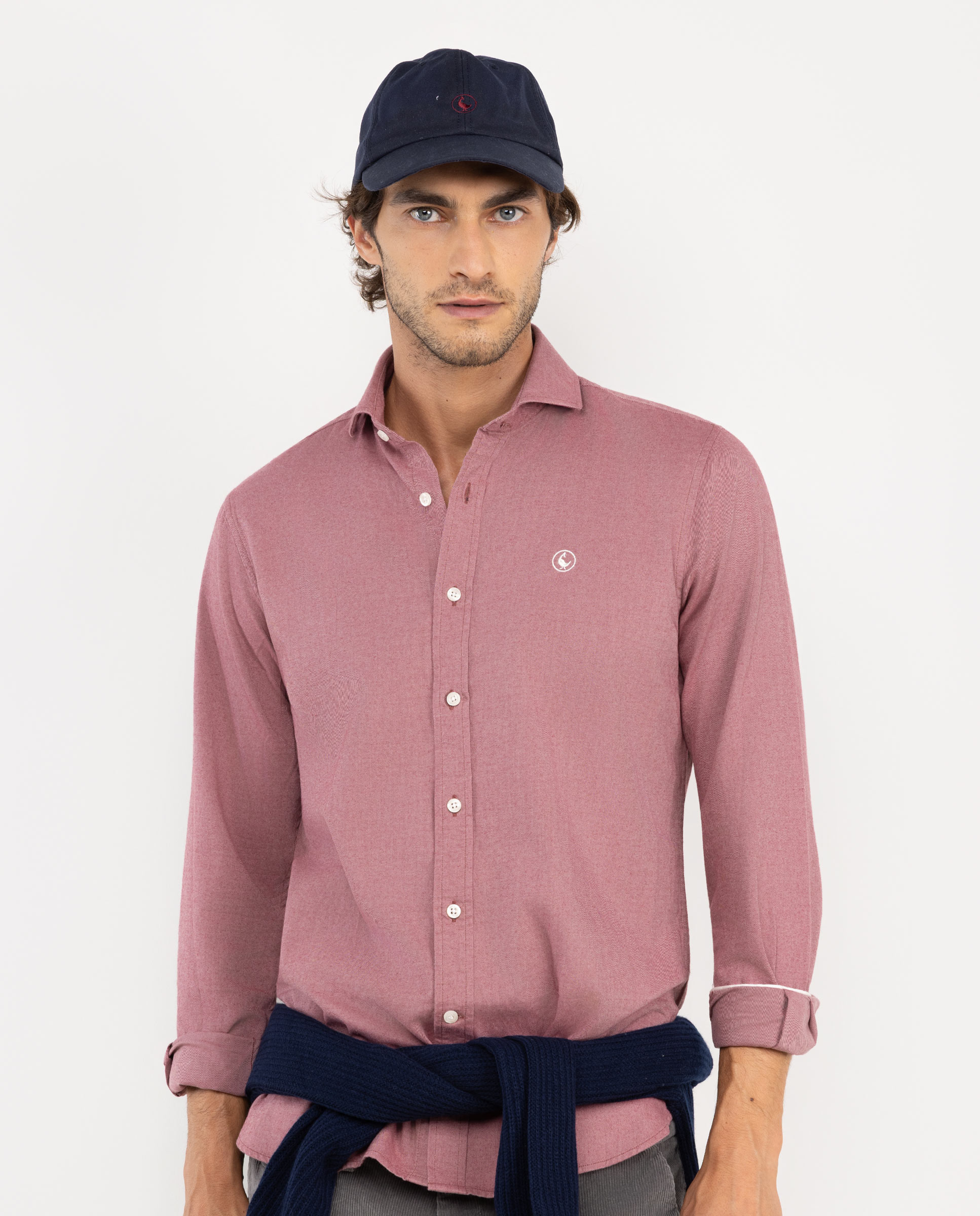 Camisa Viyela Granate