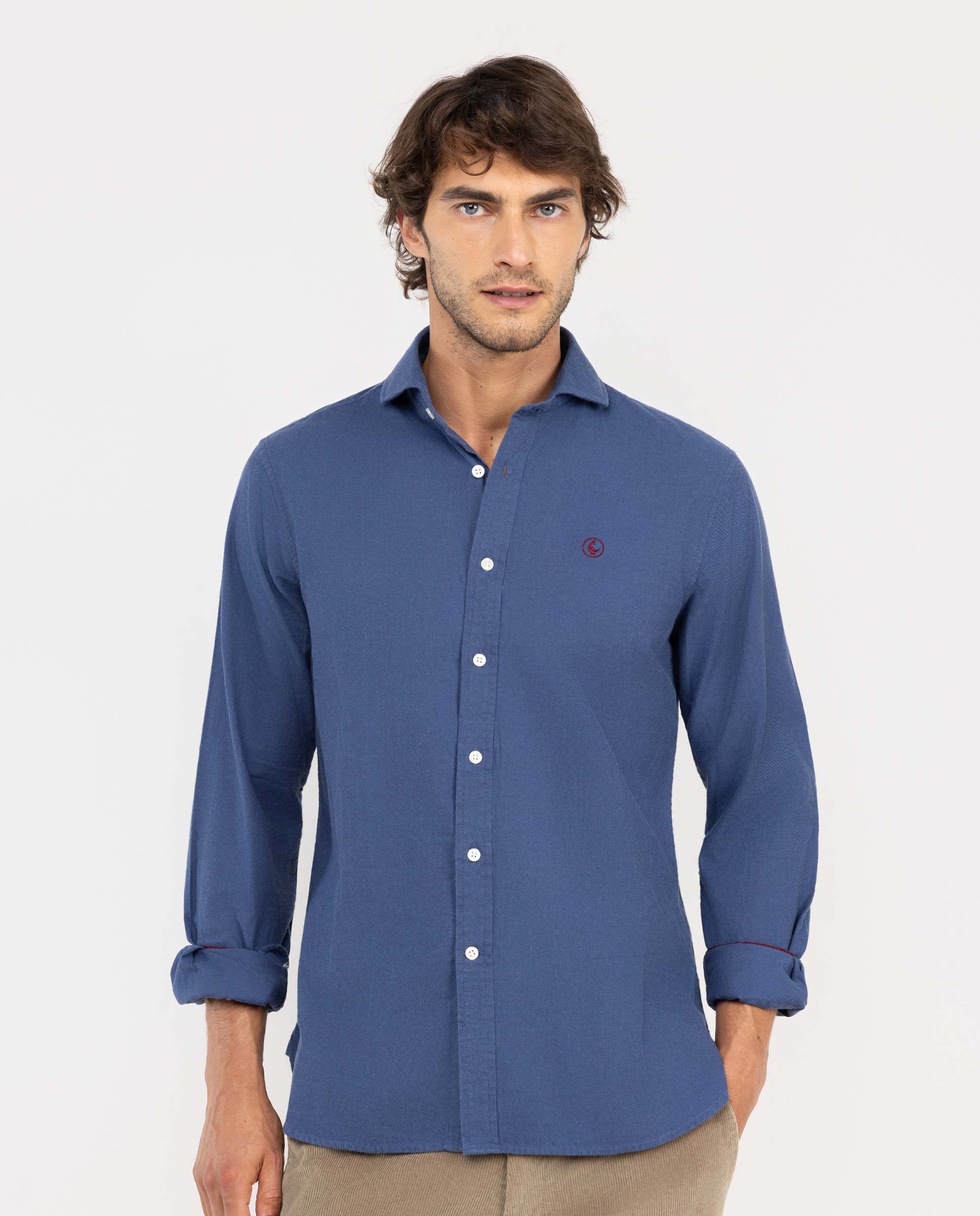 Chemise Viyela Marine