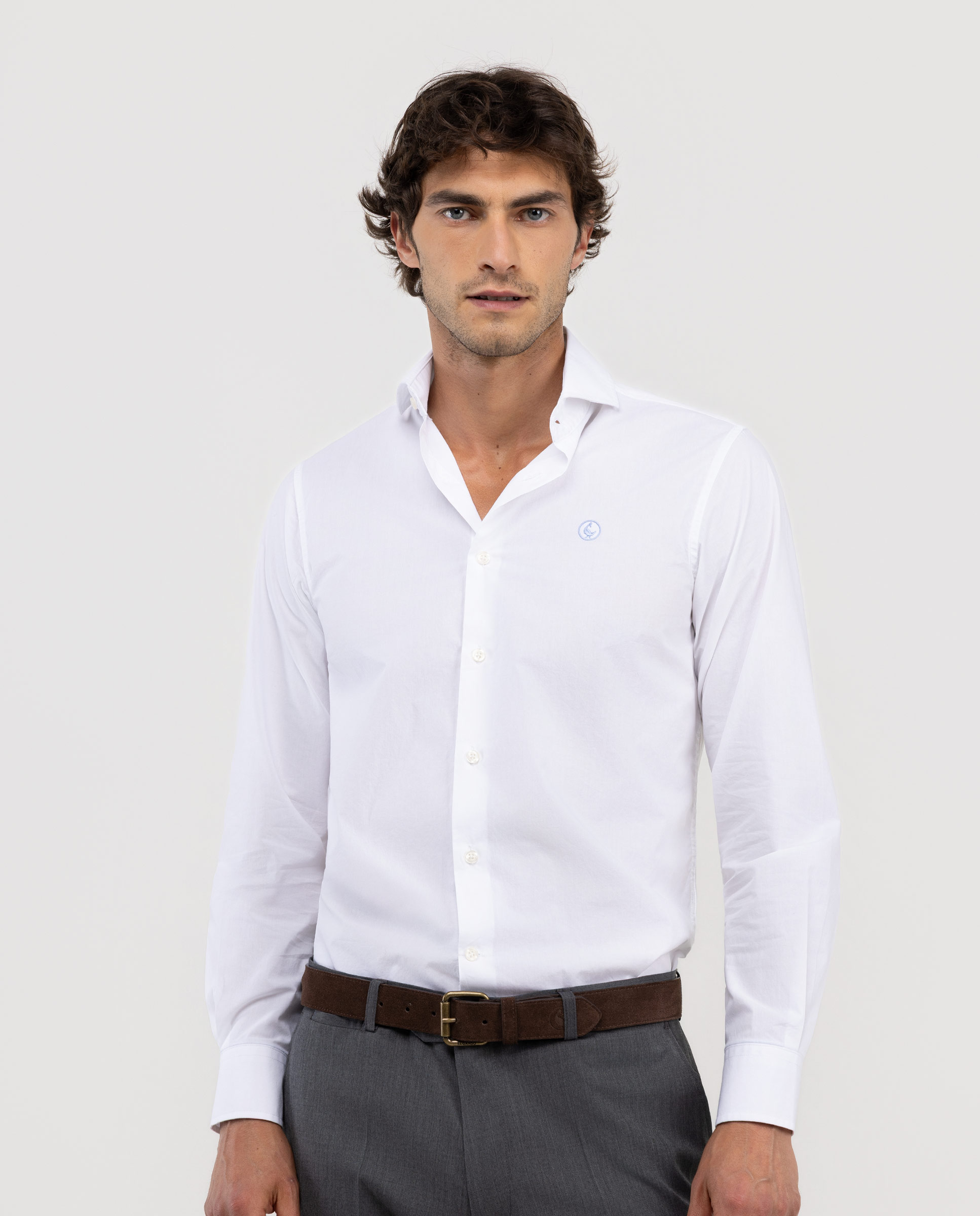 Chemise Back to Work Popeline Blanche