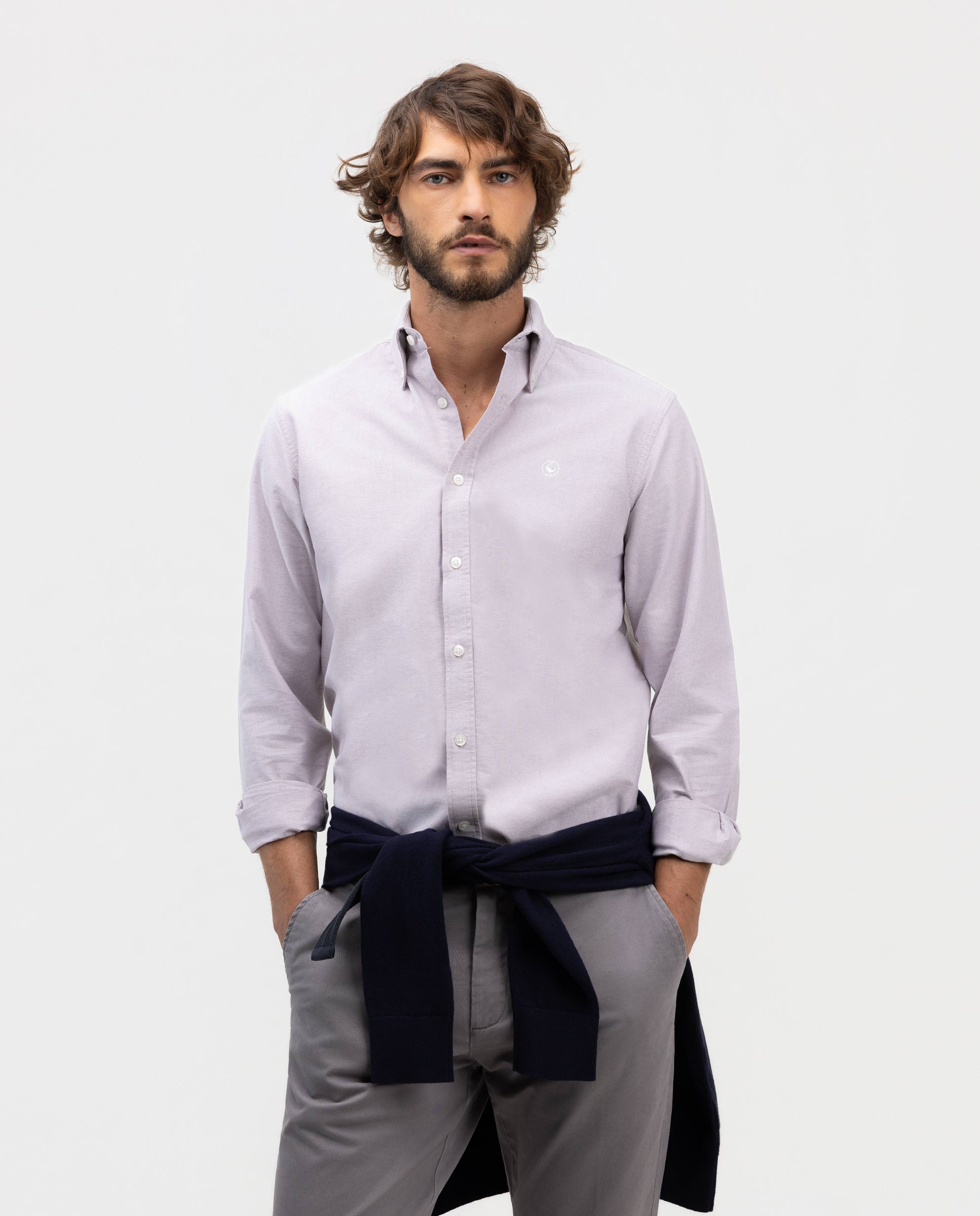 Camisa Oxford Lisa Button Down Rojo