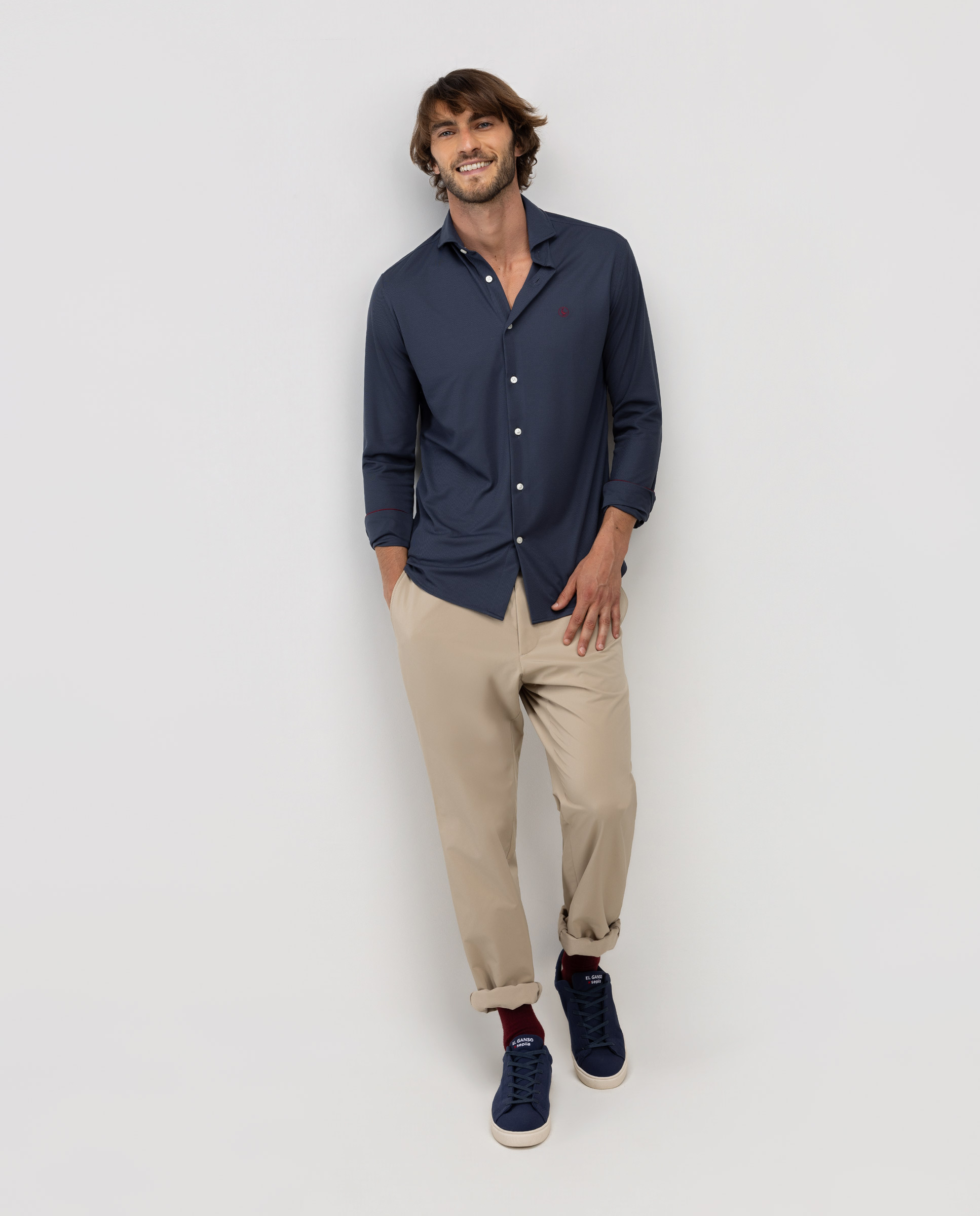 Camisa Sepiia Lisa Marino