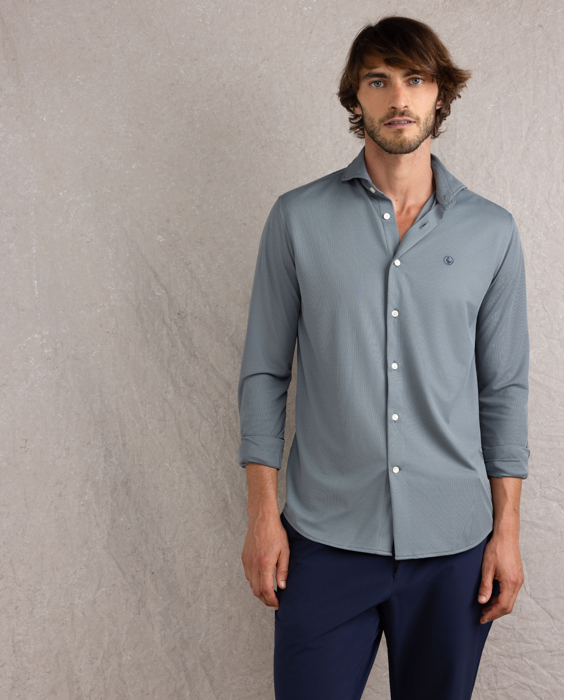 Camisa Sepiia Lisa Gris