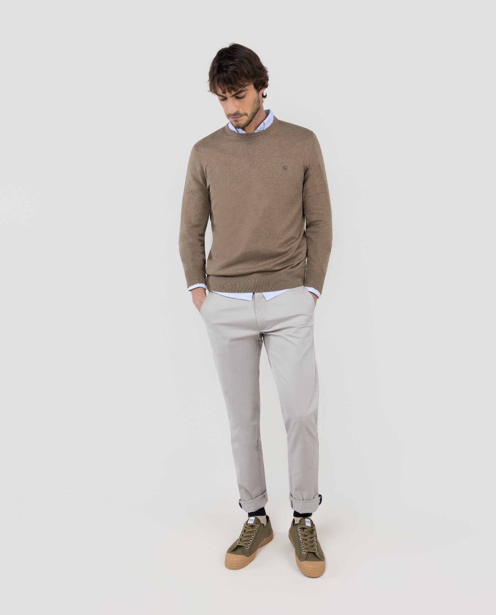 Jersey Cuello Caja Topo