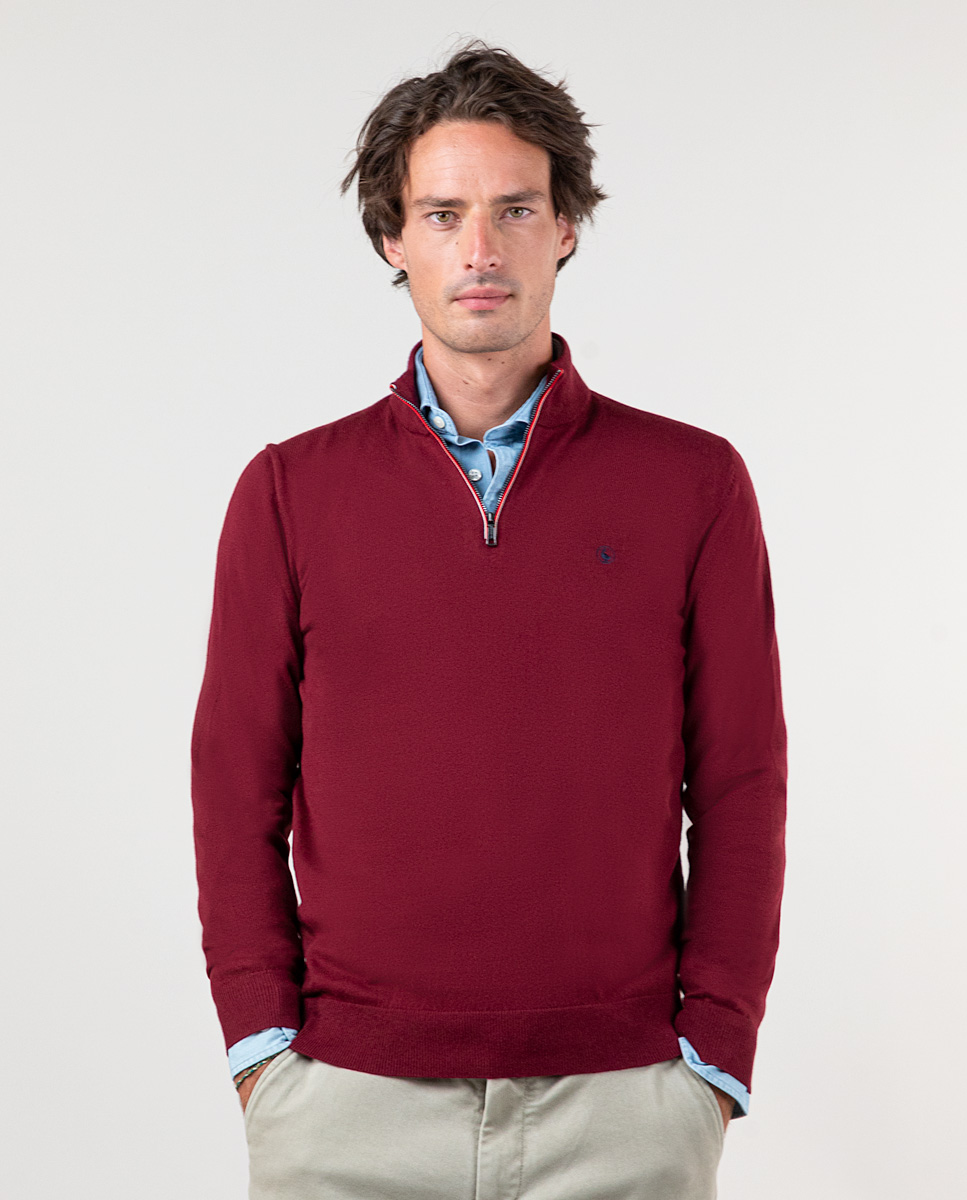 Pull Camionneur Bordeaux
