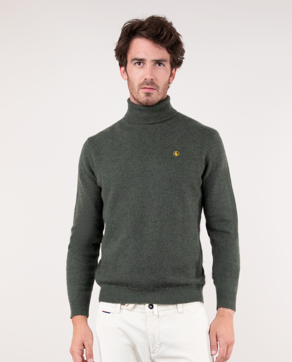 Jersey Cuello Cisne Verde