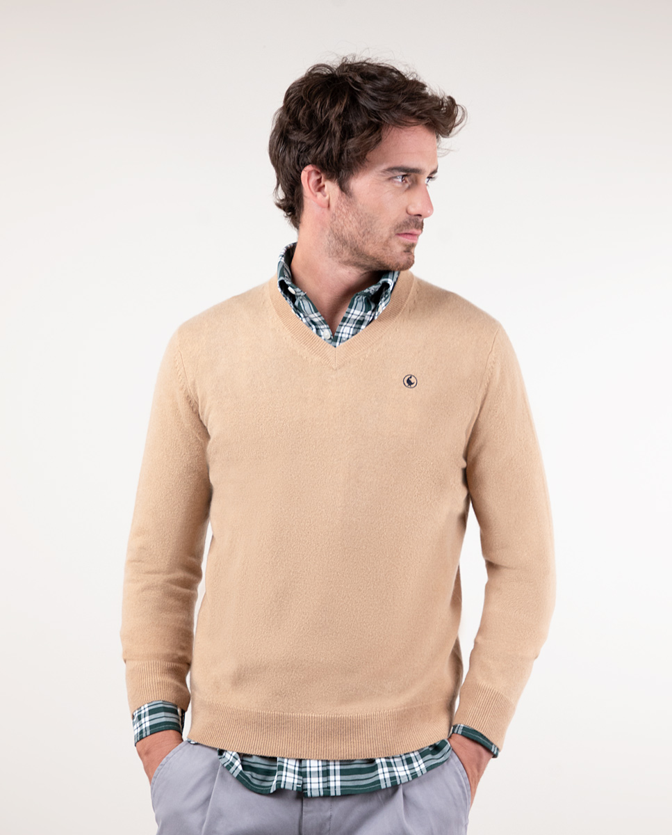 Camel Cashmere Jumper