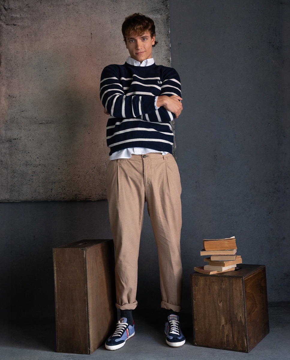 Navy Nautical Jumper