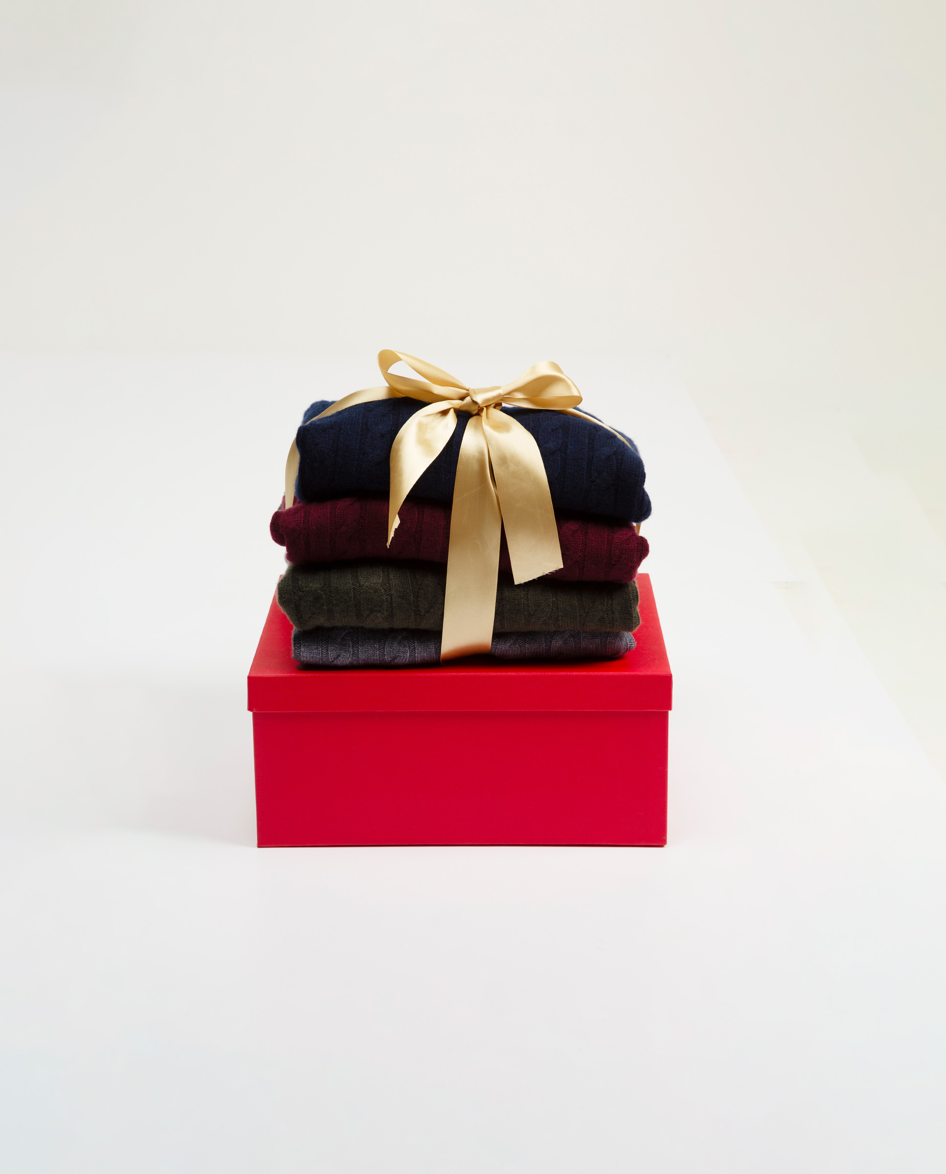 Green Cable Knit Jumper W Crew Neck