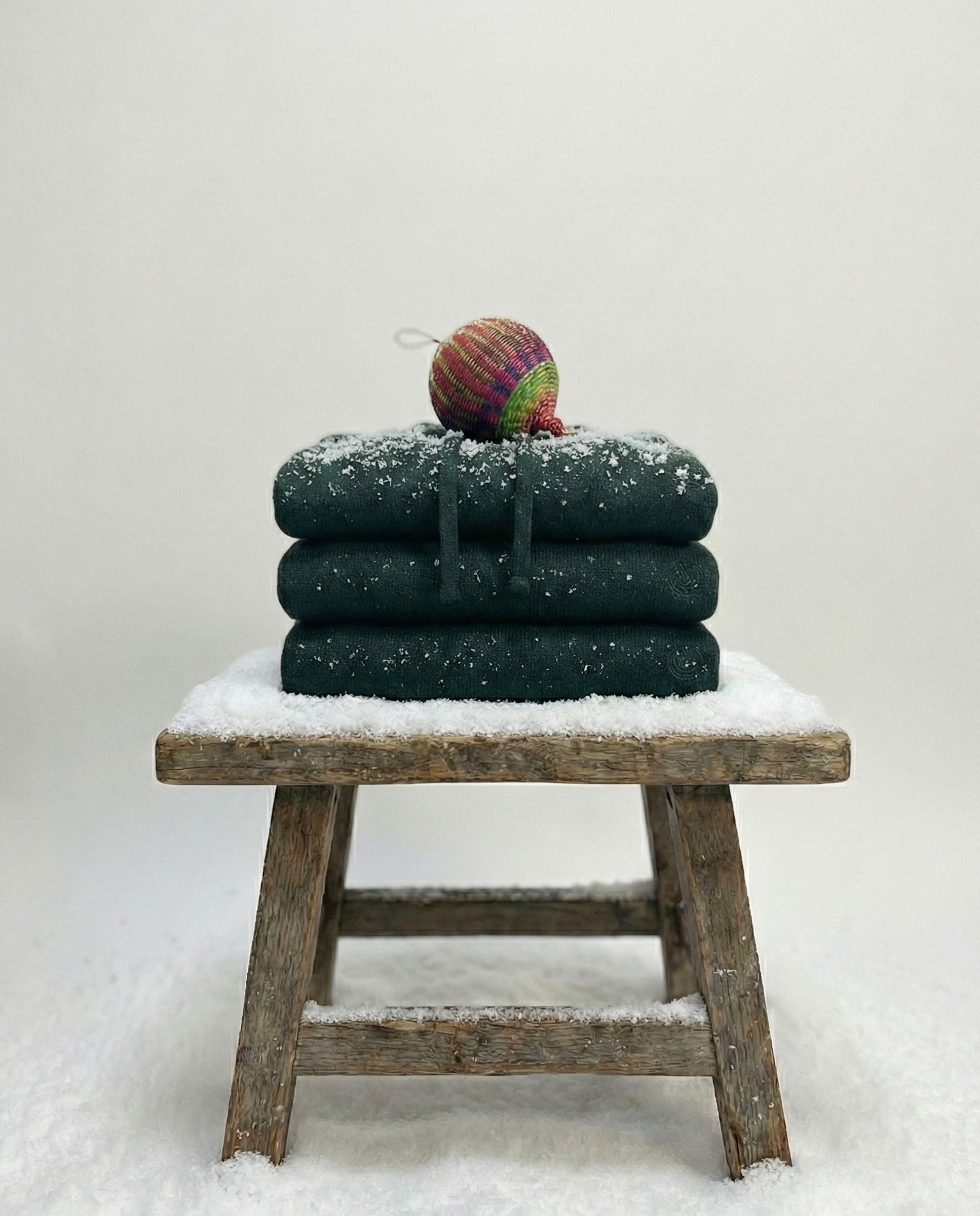 Jersey Capucha Lana Verde