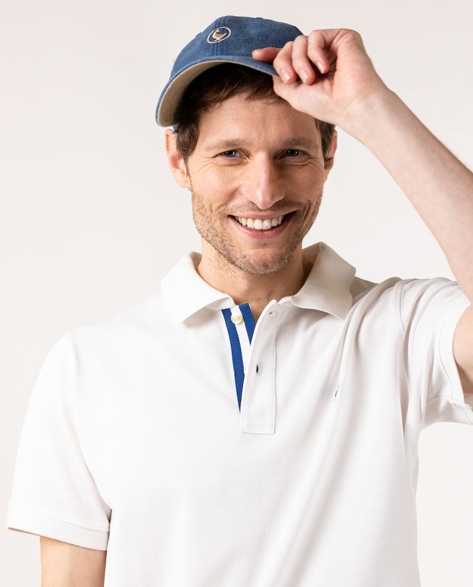 Polo Liso Blanco