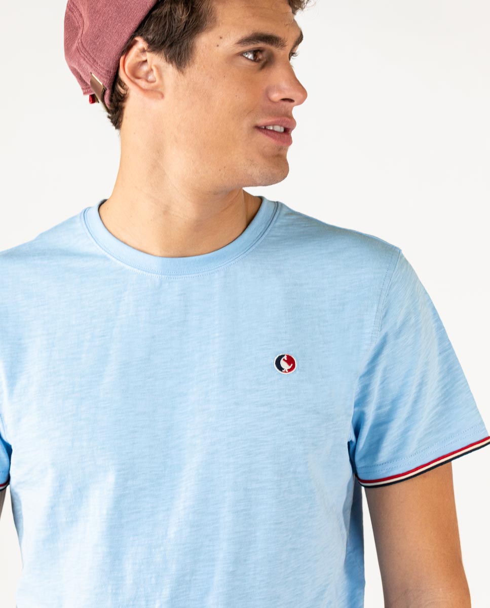 Camiseta Celeste