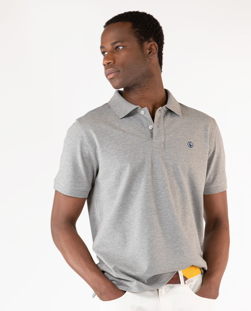 Plain Grey Polo