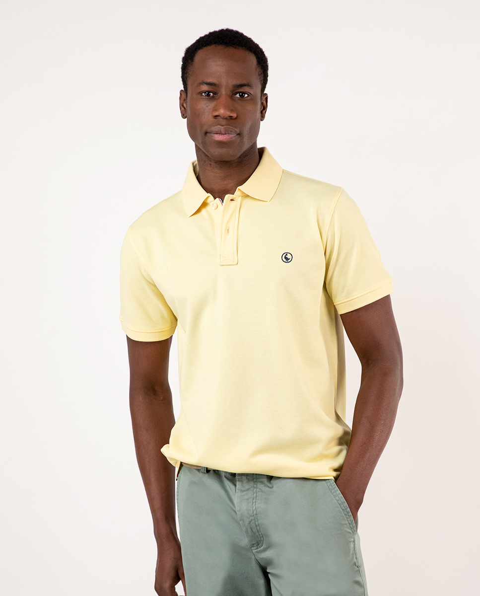 Polo Uni Jaune