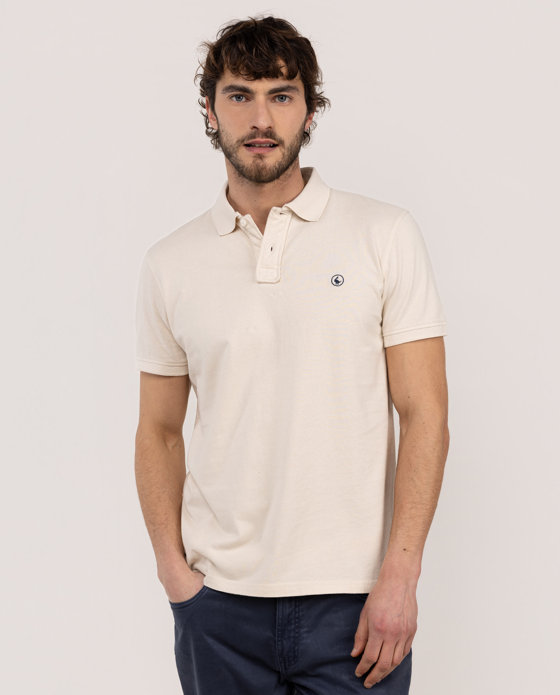 Polo Single Jersey Crudo