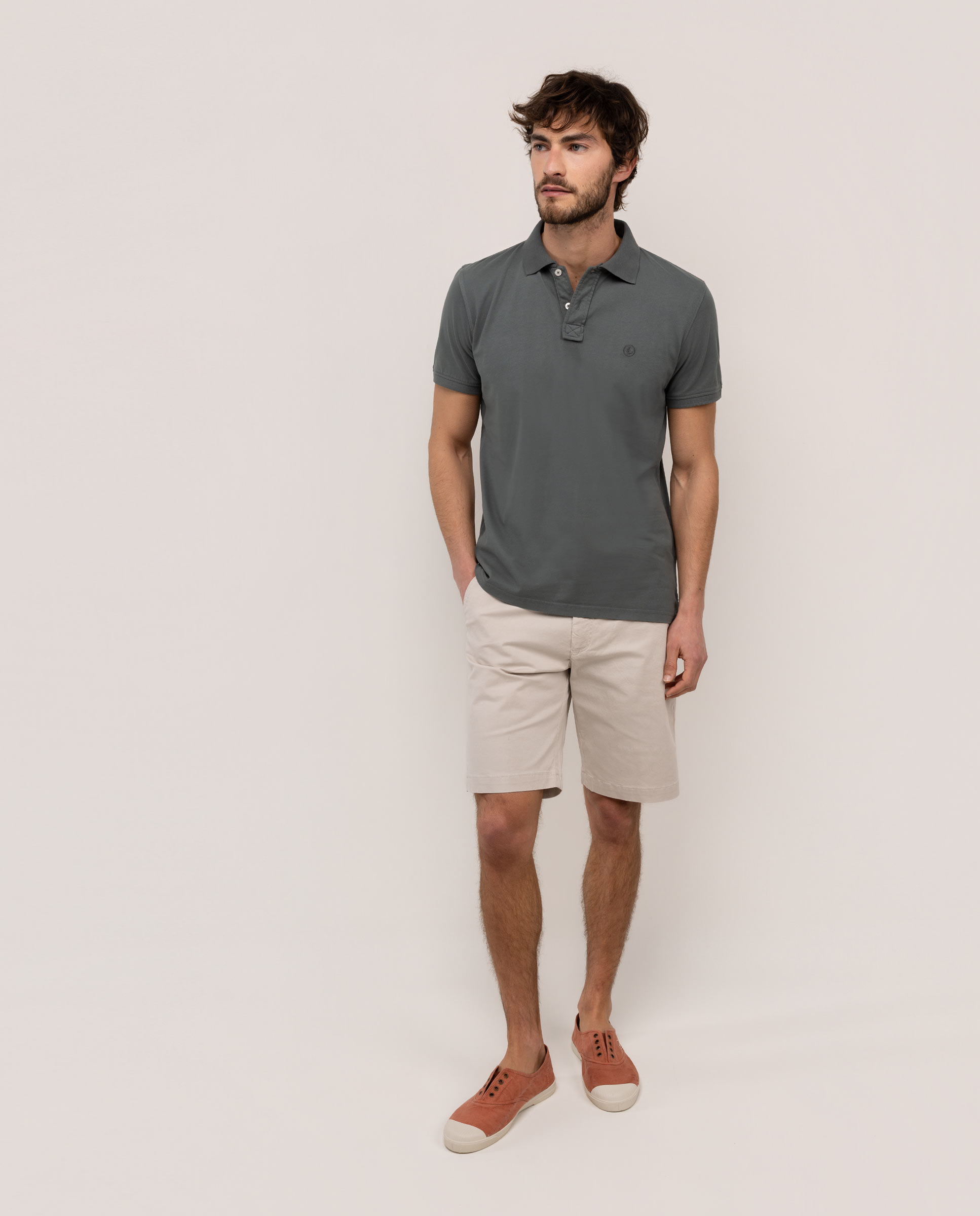 Polo Single Jersey Verde