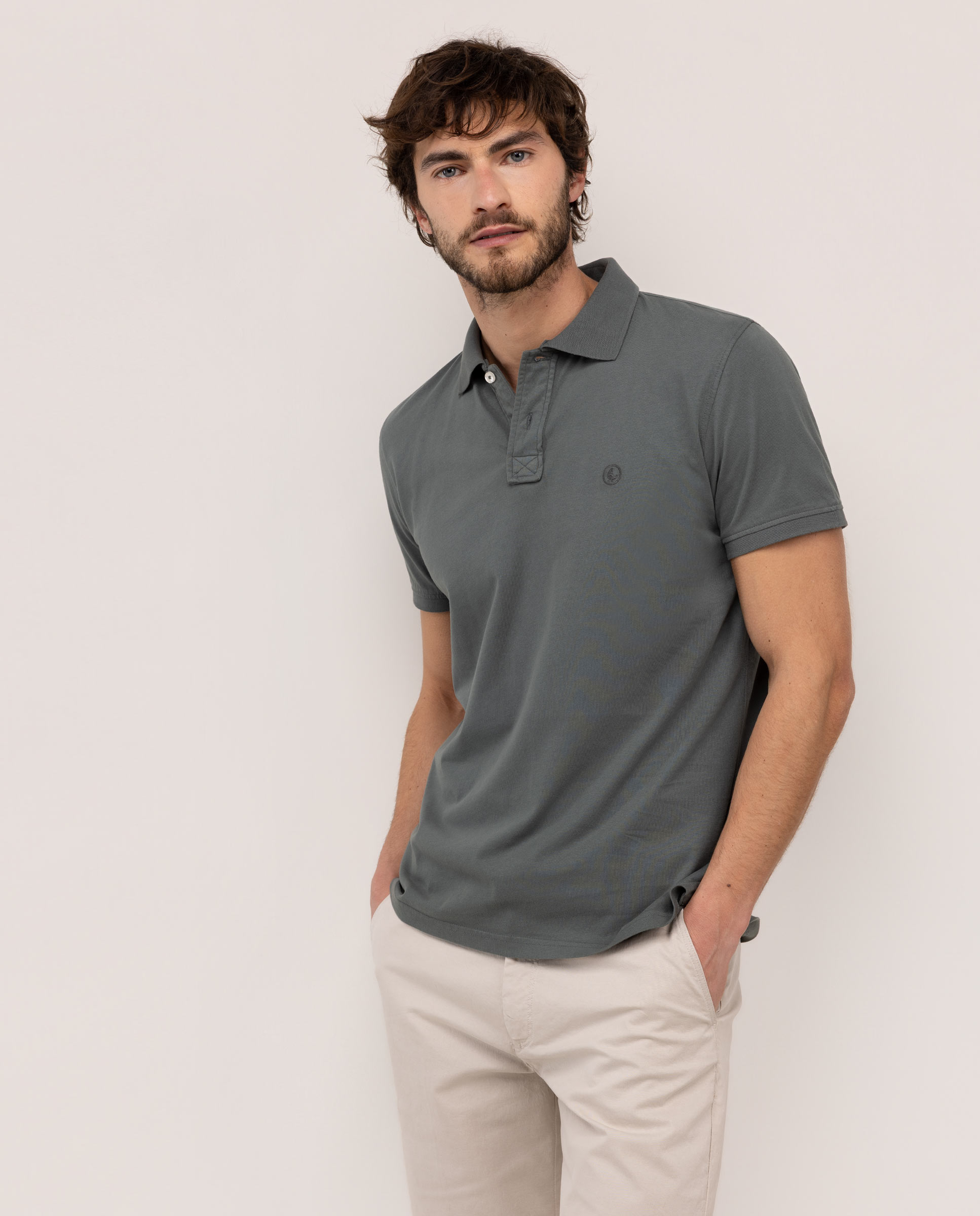 Polo Single Jersey Verde
