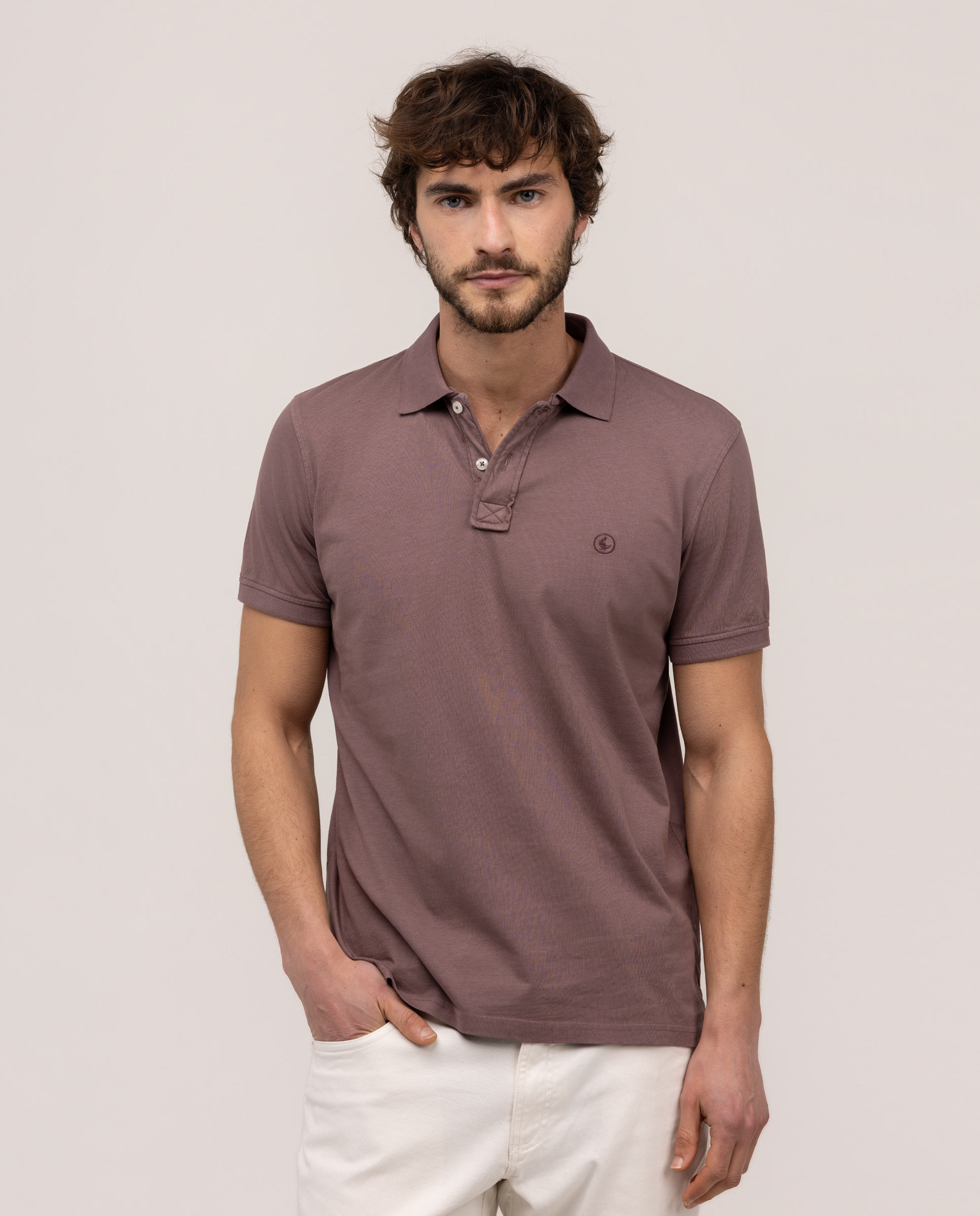 Polo Single Jersey Malva
