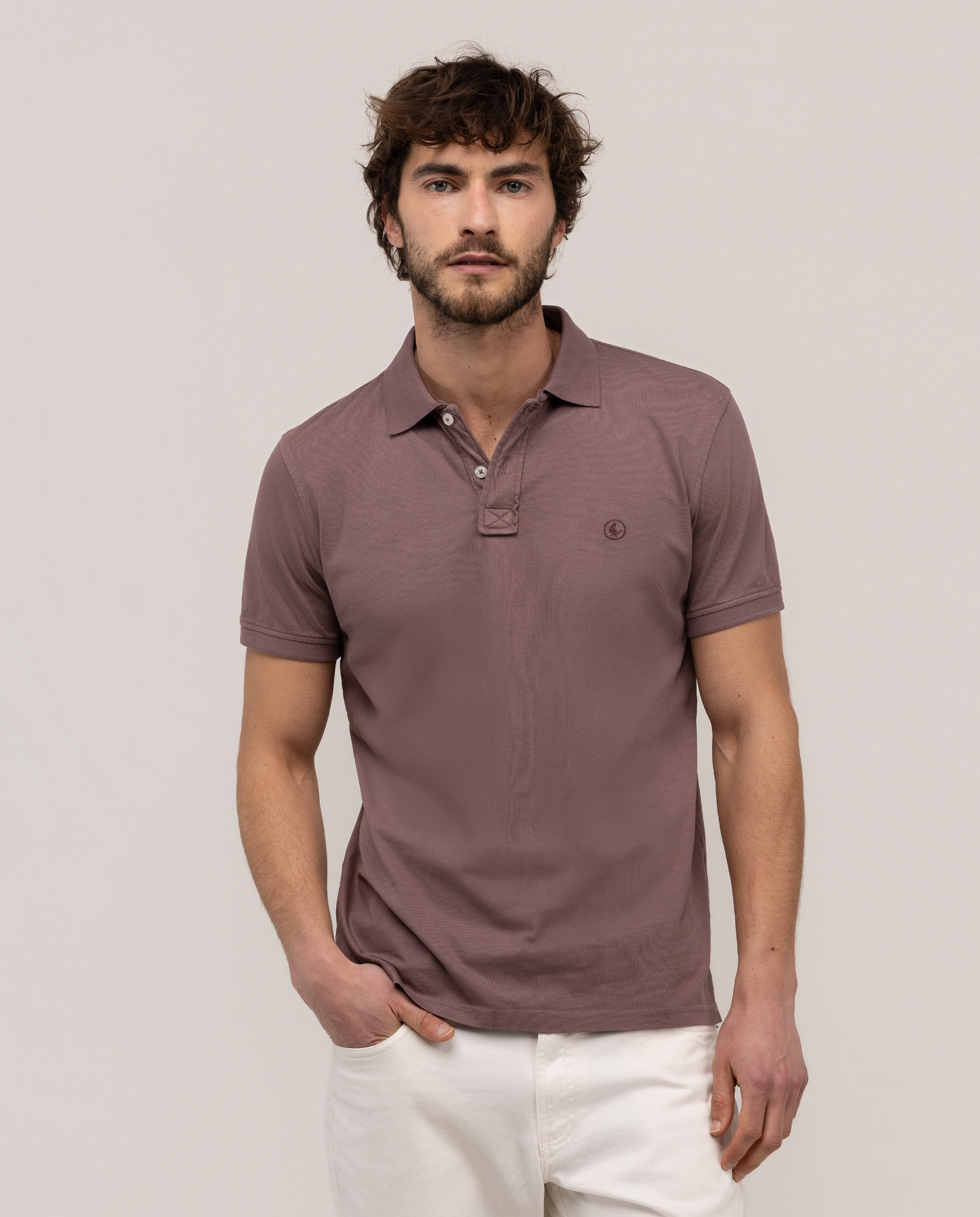 Polo Single Jersey Malva