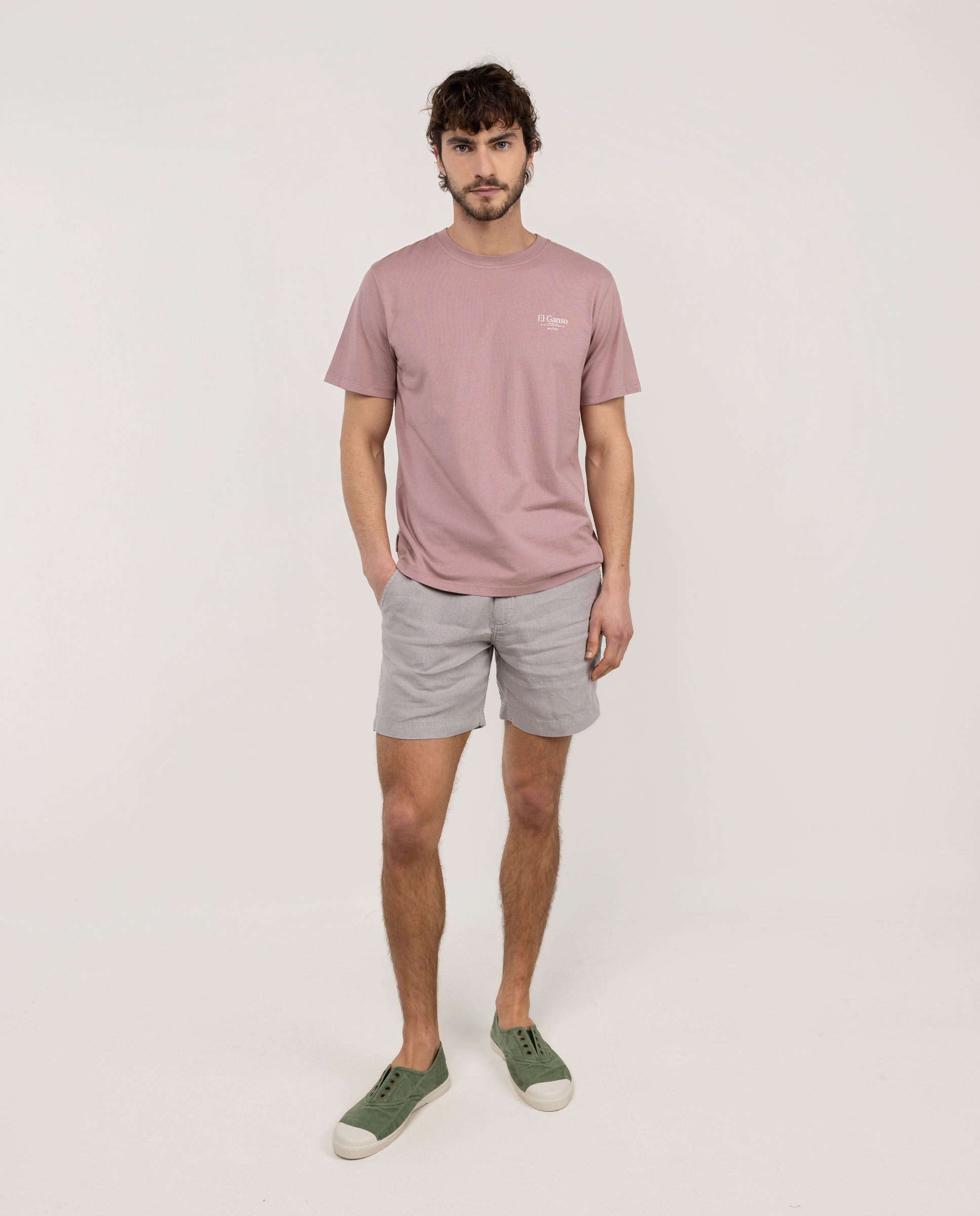 Camiseta Peces Malva