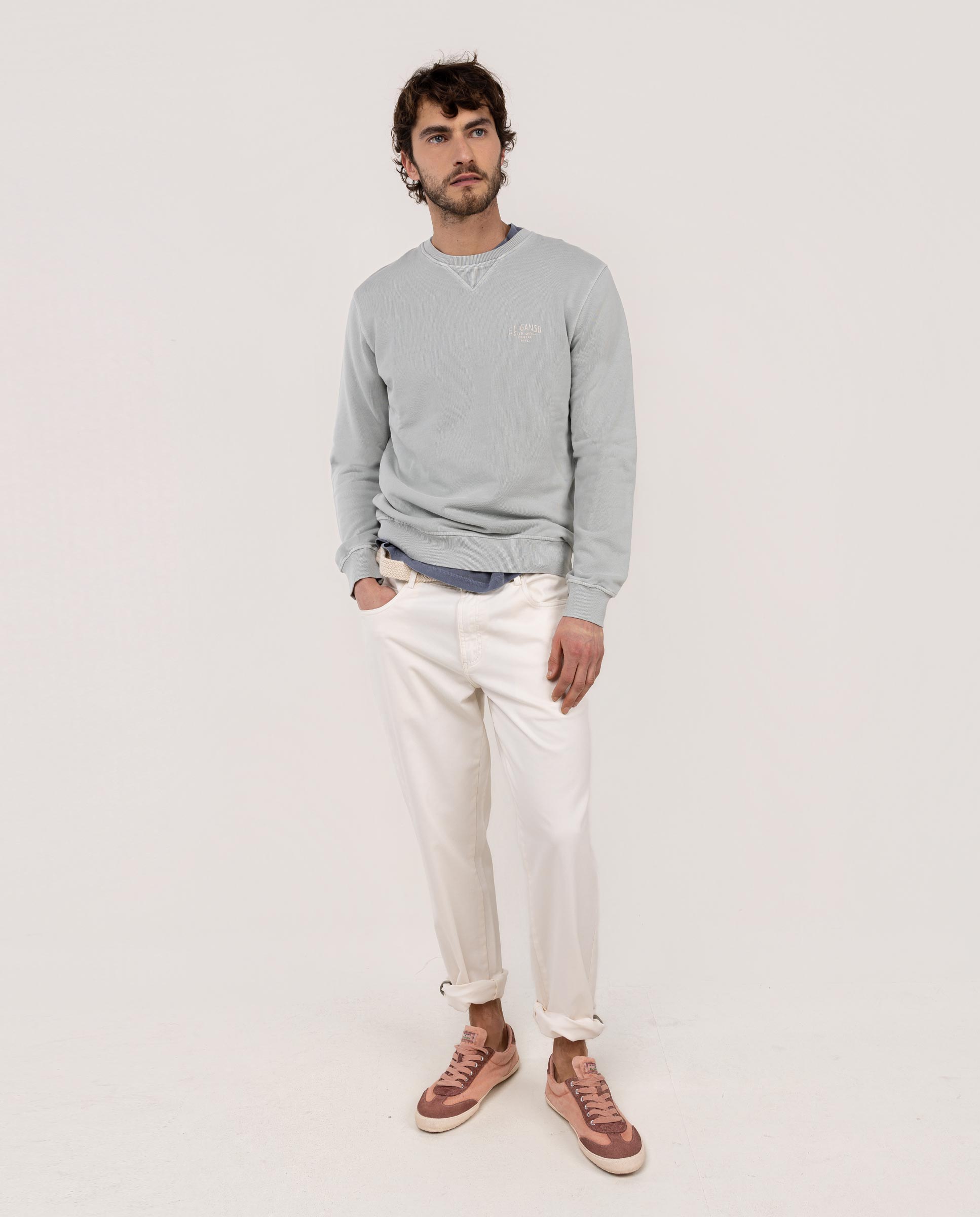 Sudadera Tinte Mineral Verde