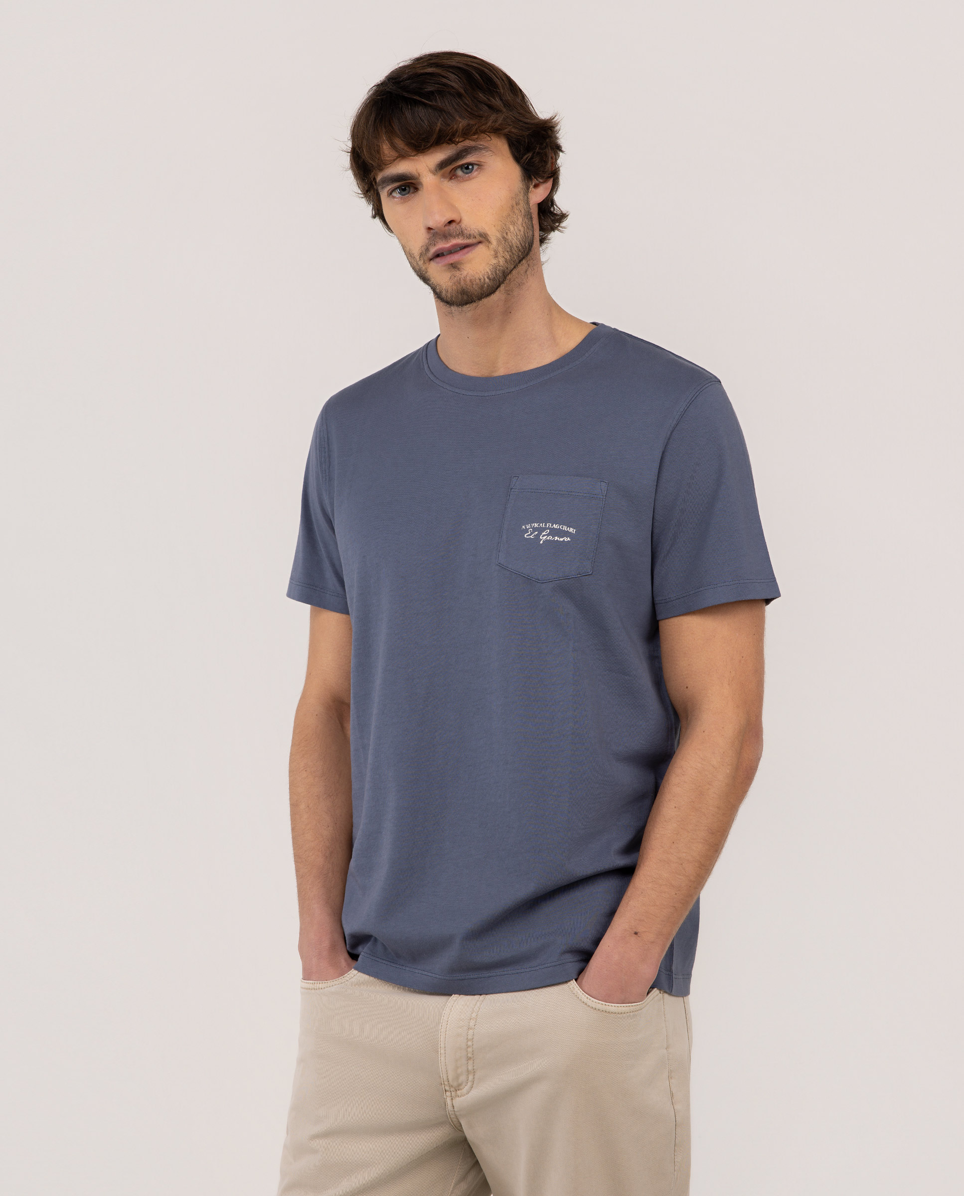 Navy Nautical Flags T-shirt