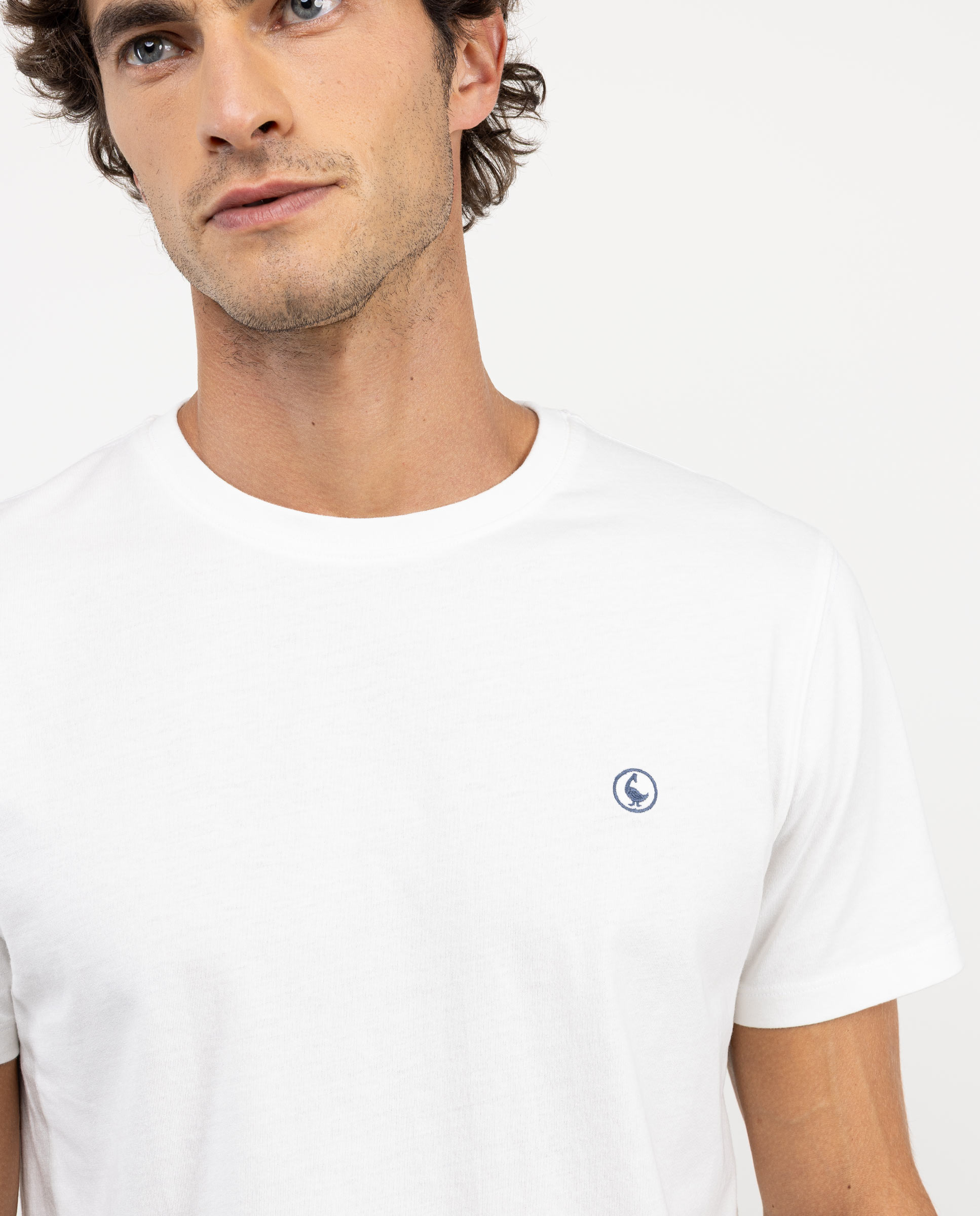 Tee-shirt Basique Blanc