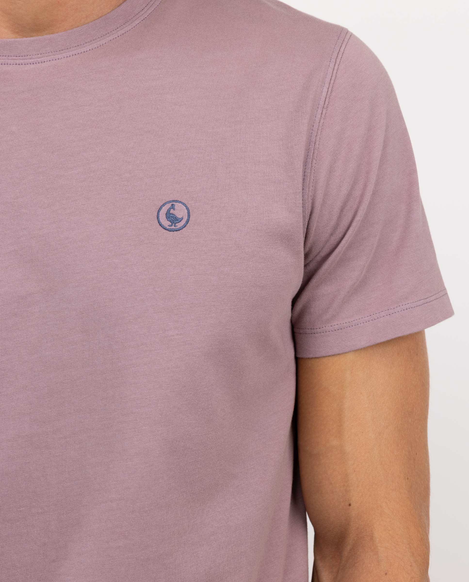 Tee-shirt Basique Mauve