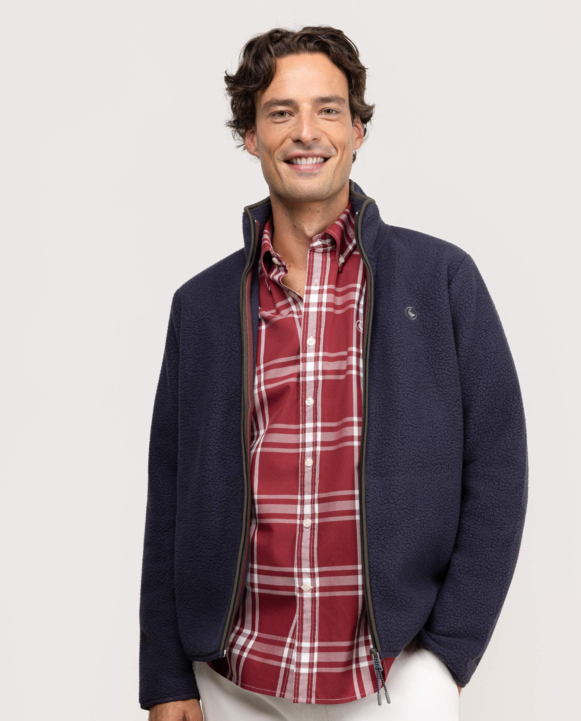 Chaqueta Polar Marino