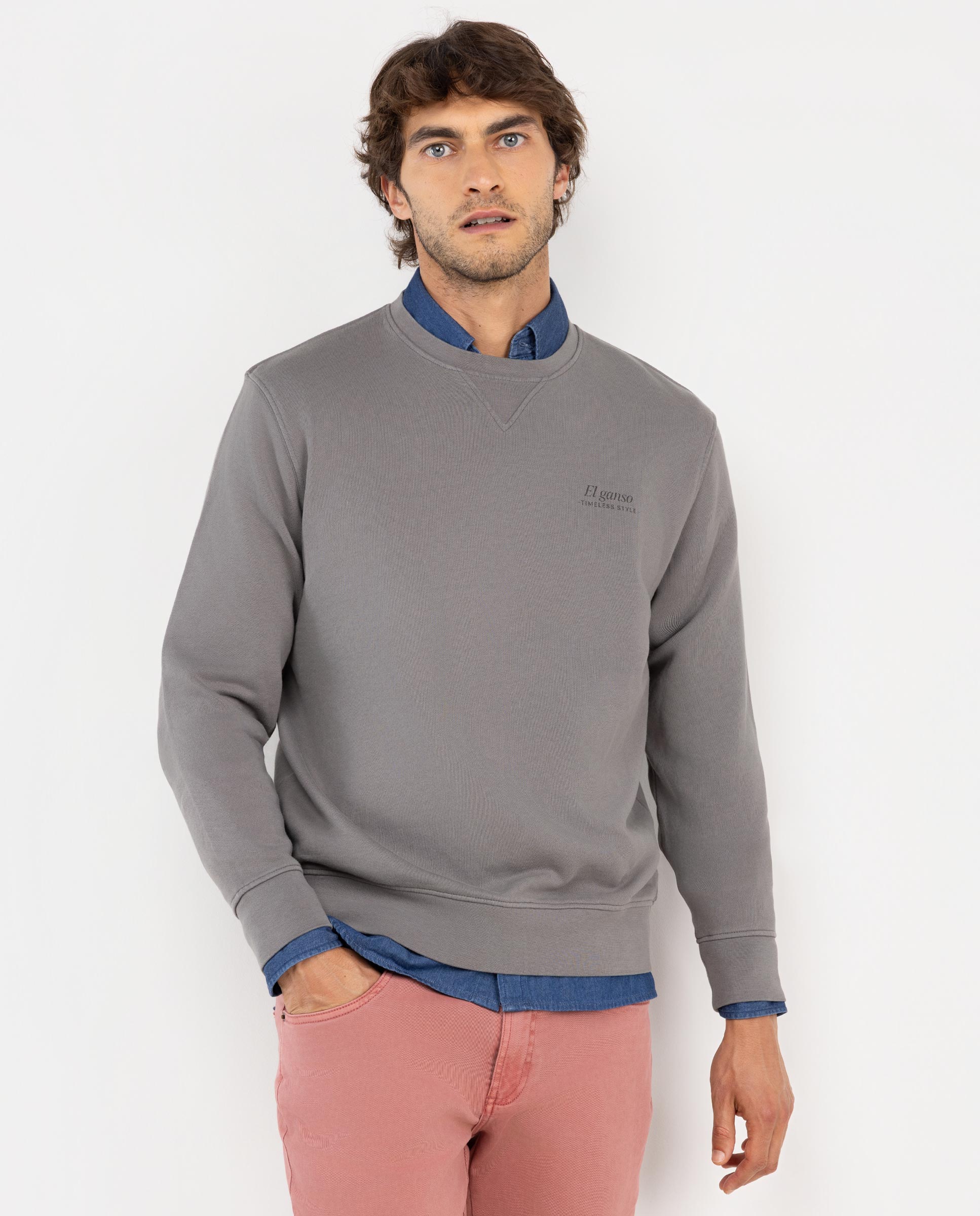 Sudadera Timeless Gris Antracita