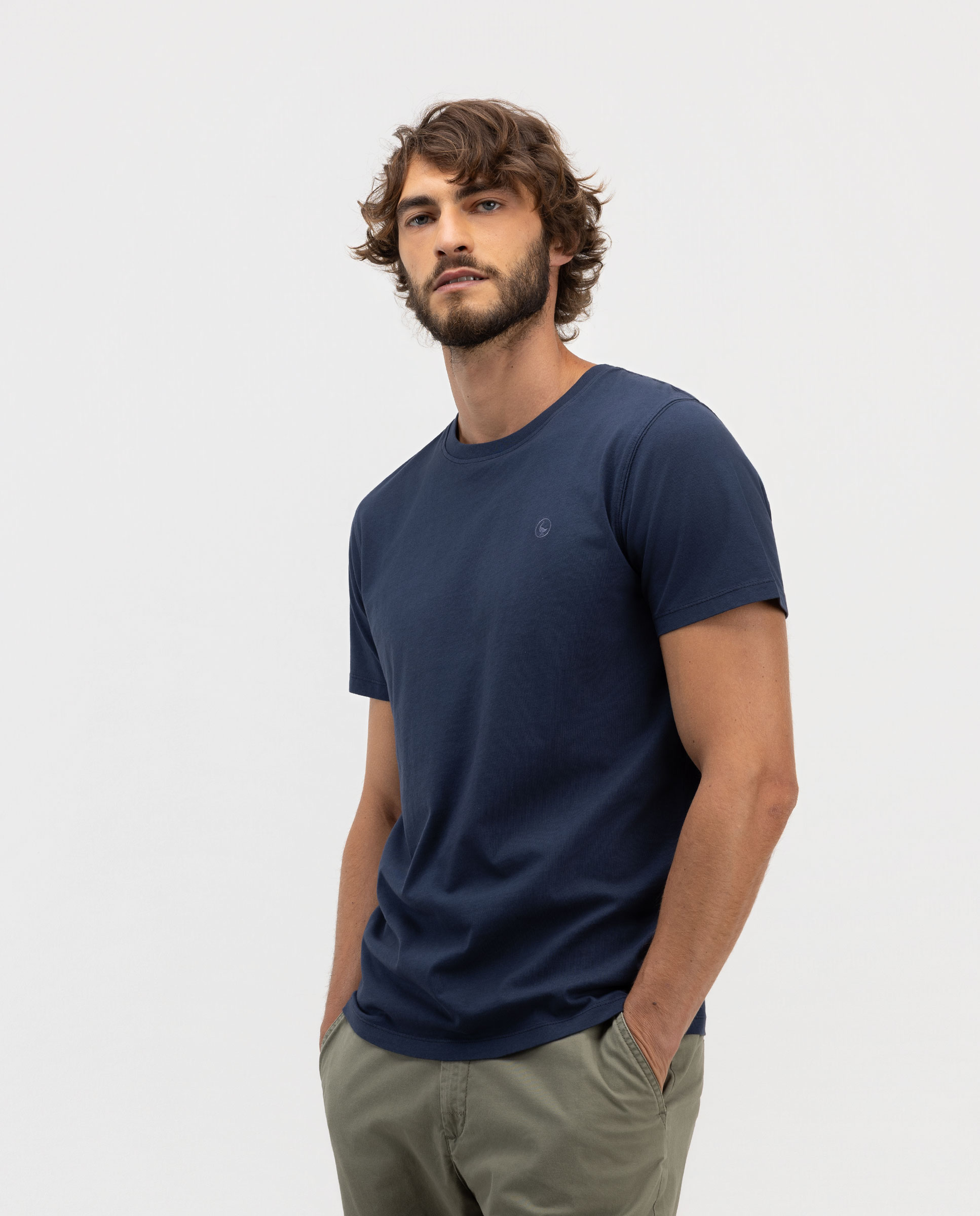 Camiseta Básica Marino