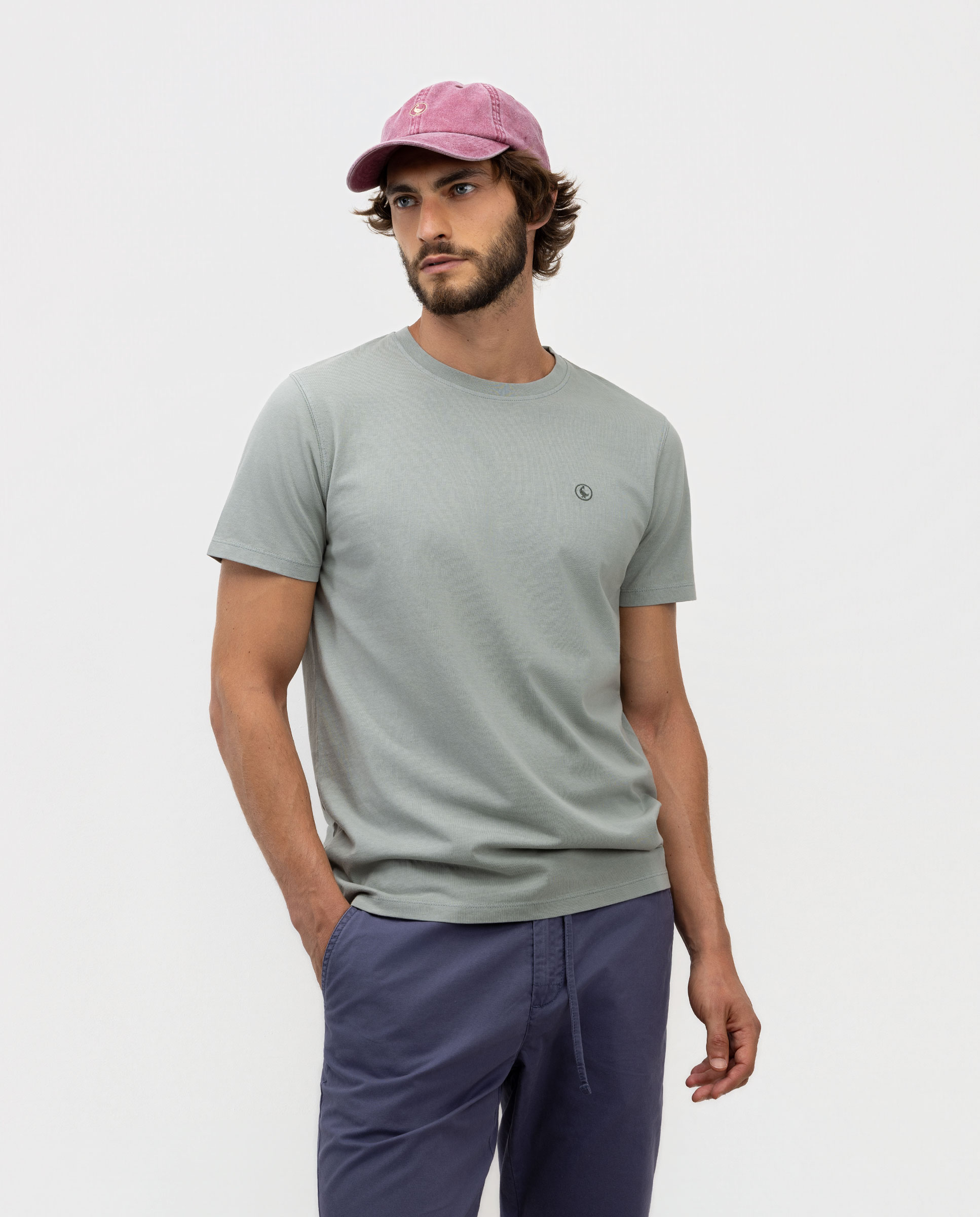 Camiseta Básica Verde Medio