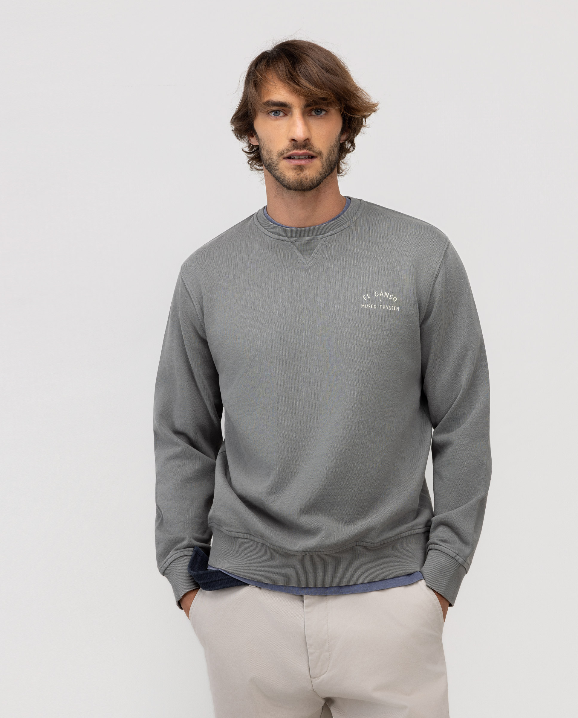 Mondrian Green Sweatshirt
