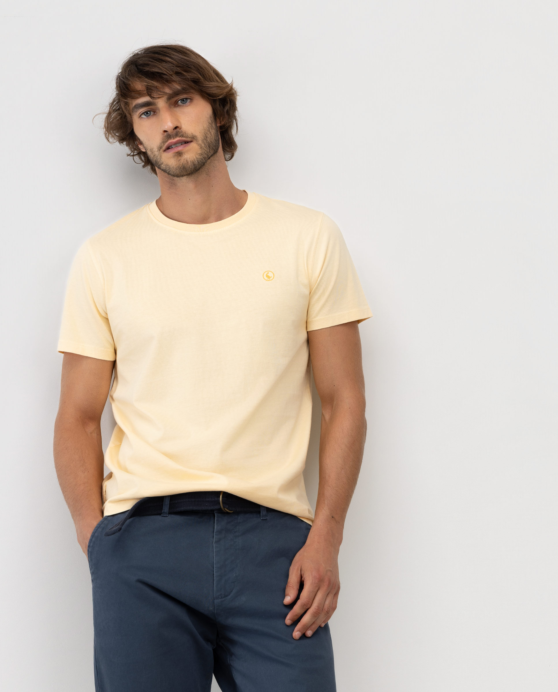 Camiseta Básica Amarilla