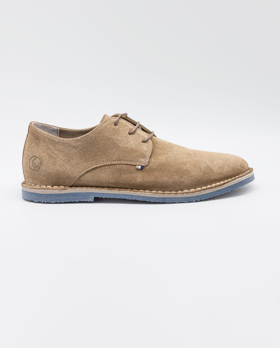 Chaussure Guerrière Daim Camel