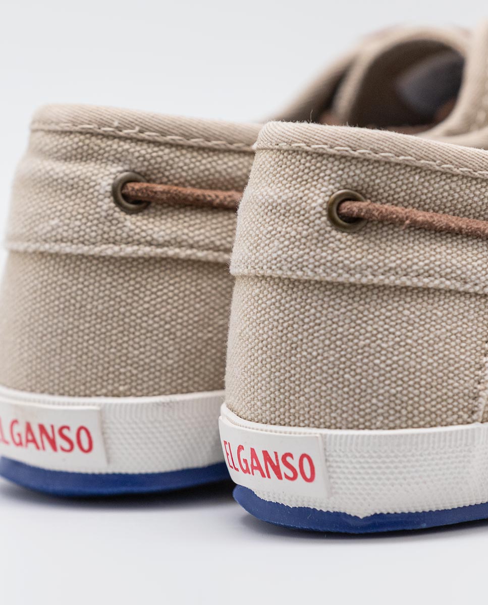 Nautico Derby Canvas Beige