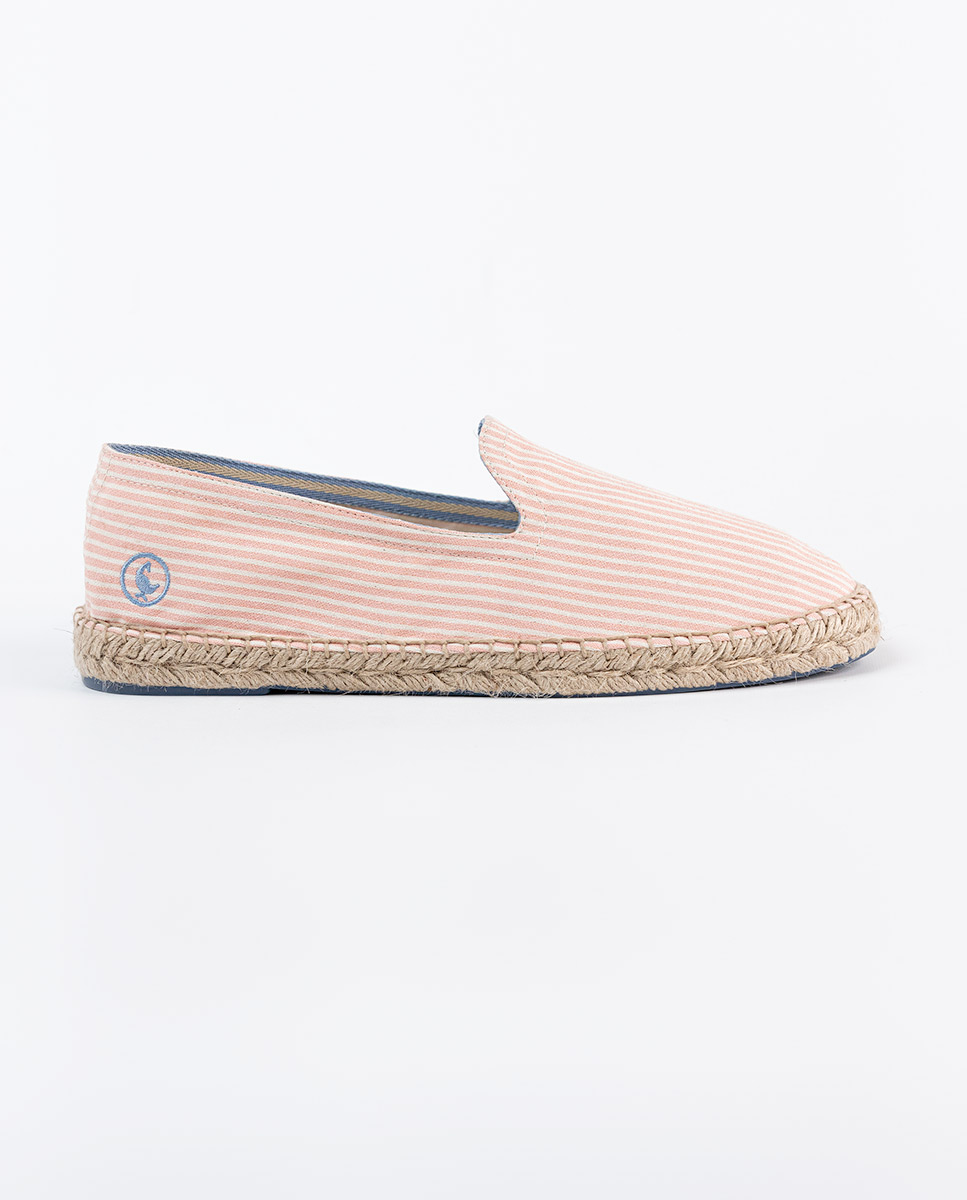 Espadrille Rayures Roses