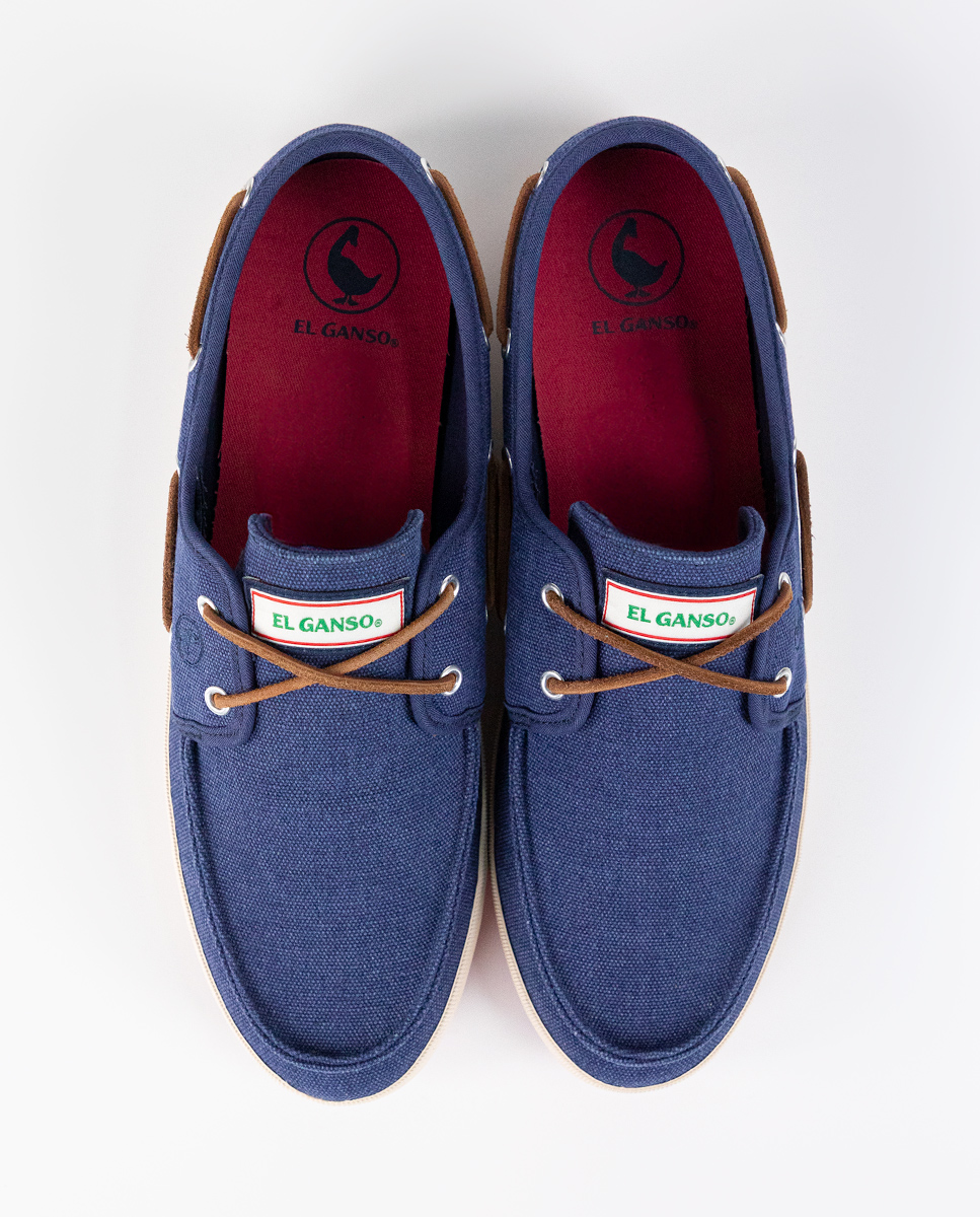 Naútico Sneaker Canvas Marino