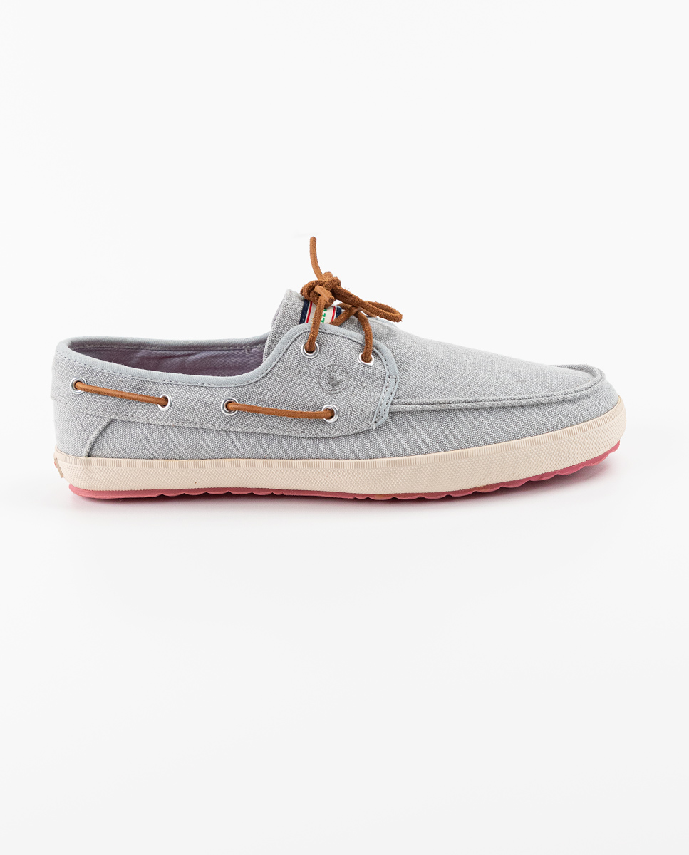 Naútico Sneaker Canvas Gris