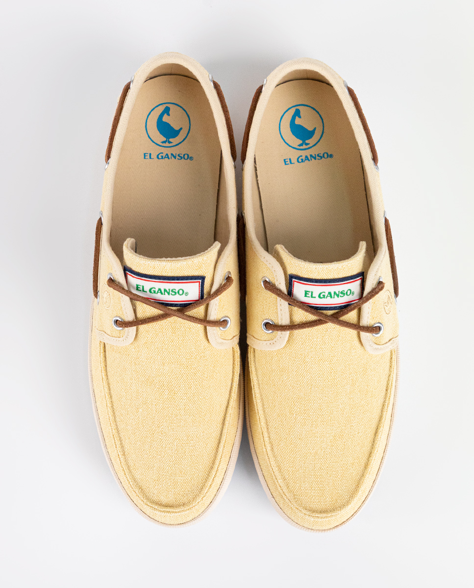 Naútico Sneaker Canvas Amarillo