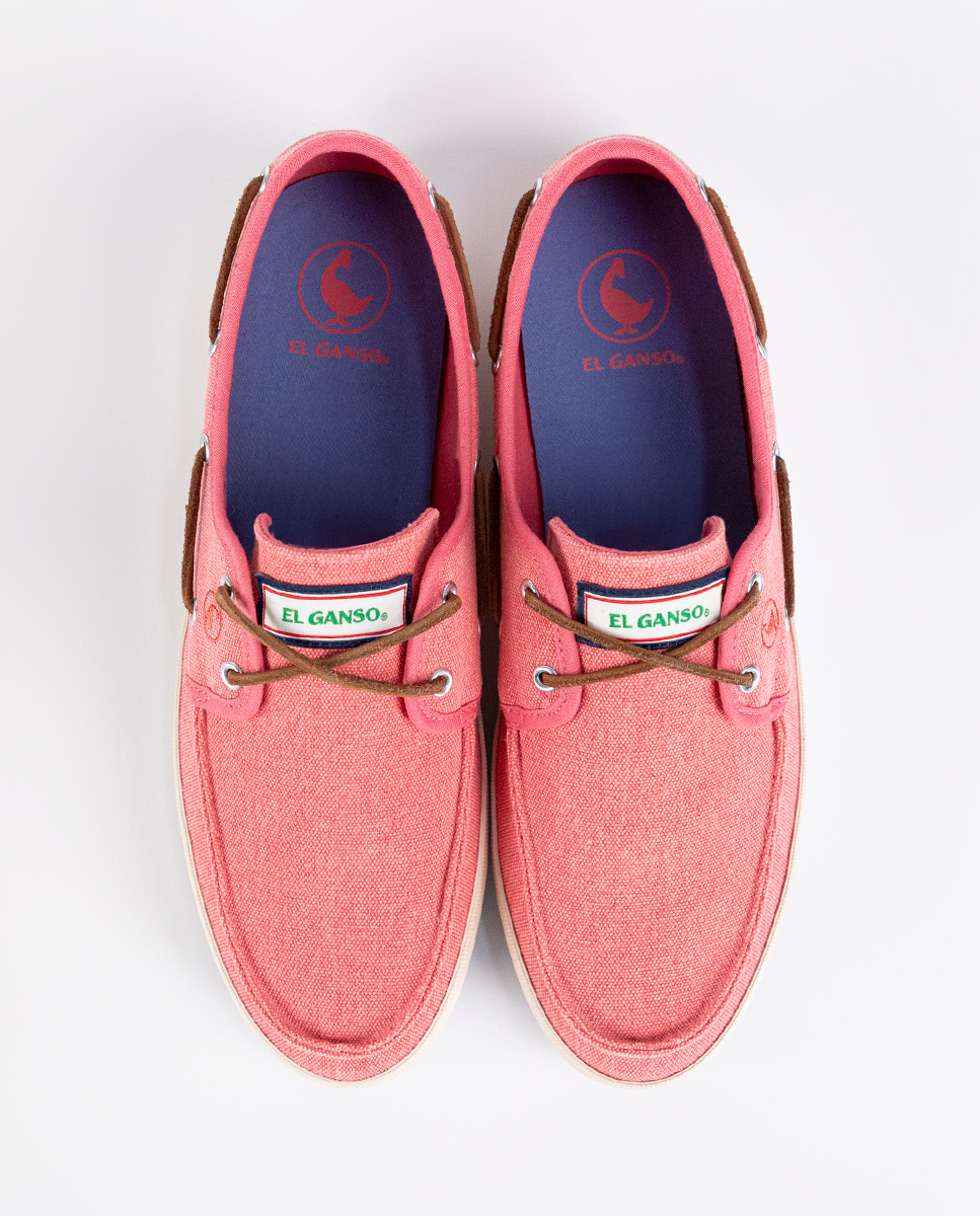 Naútico Sneaker Canvas Rojo